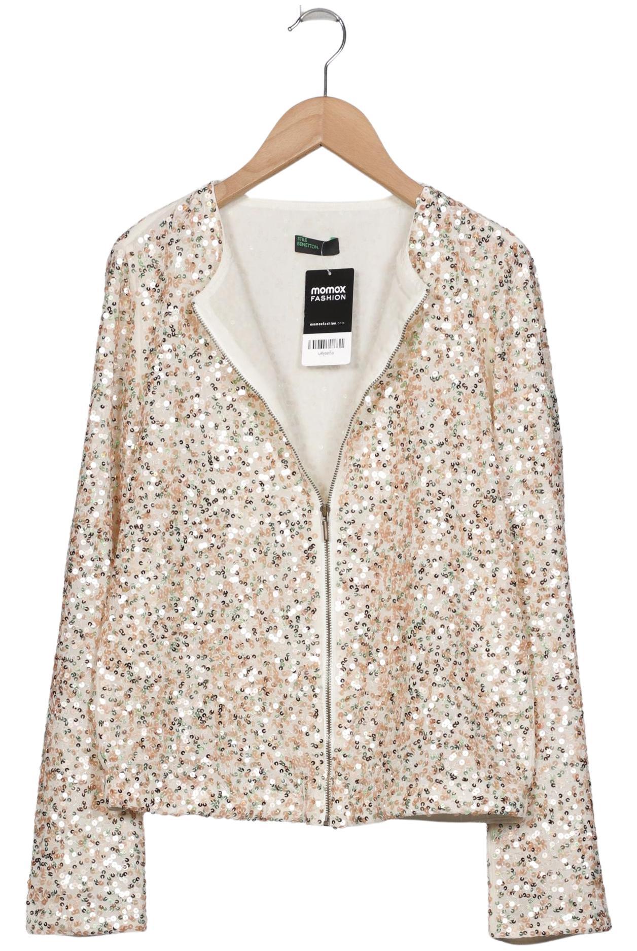 

United Colors OF Benetton Damen Jacke, beige, Gr. 32