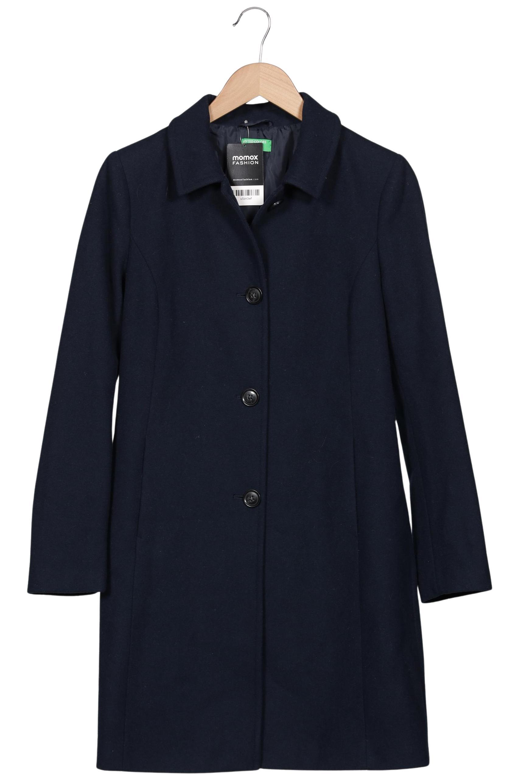 

United Colors OF Benetton Damen Mantel, marineblau, Gr. 36