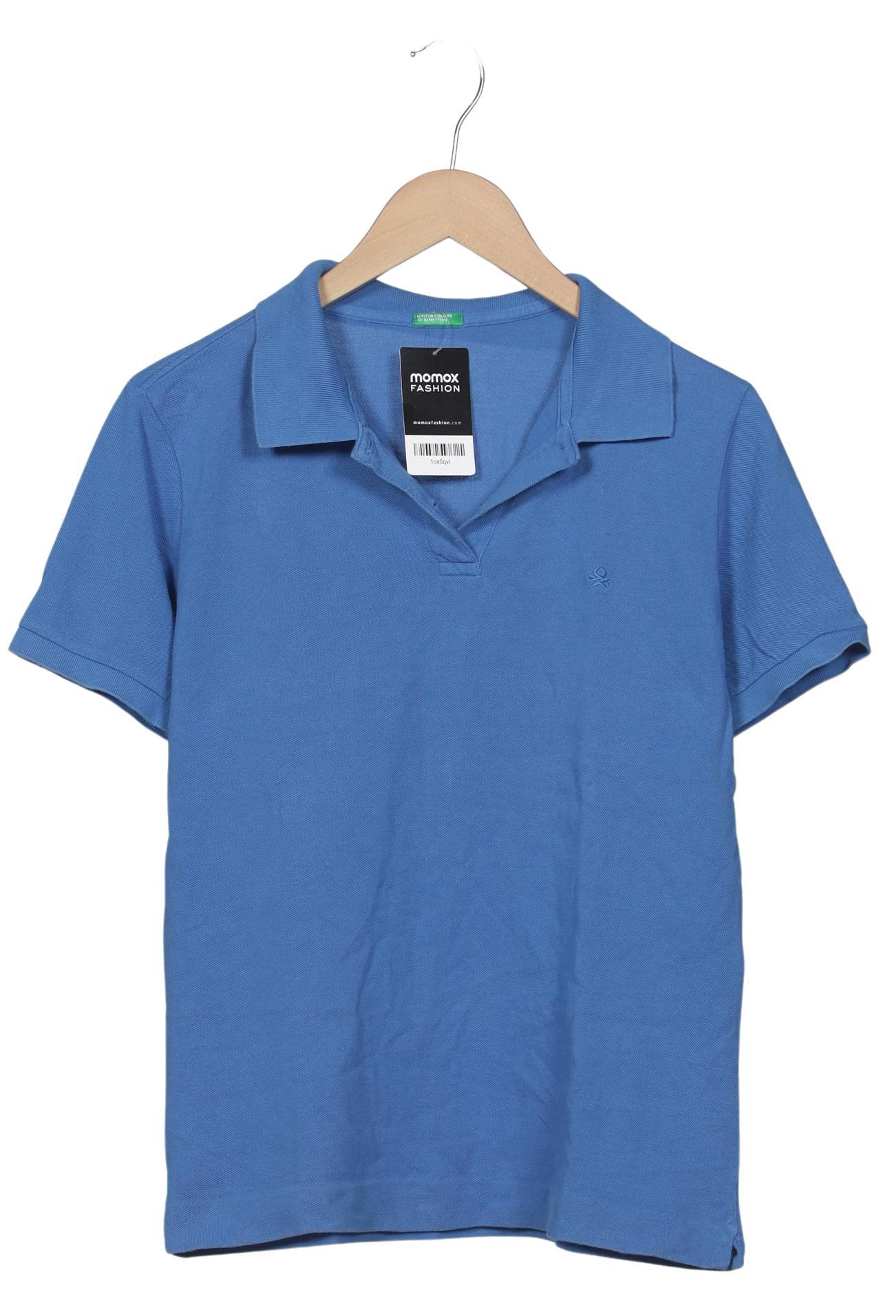 

United Colors OF Benetton Damen Poloshirt, blau, Gr. 38