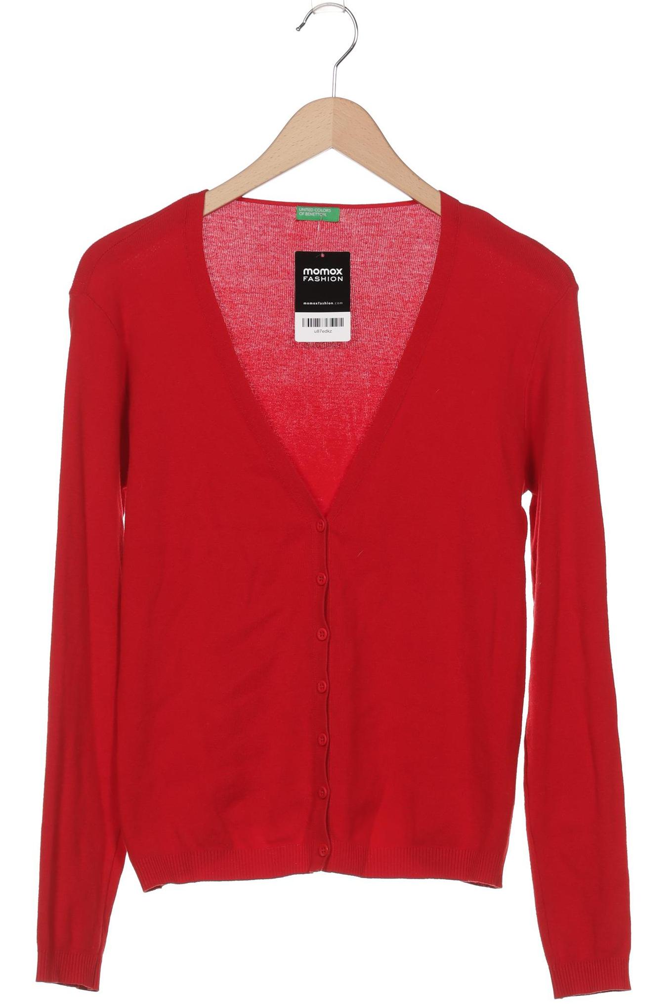 

United Colors OF Benetton Damen Strickjacke, rot, Gr. 42