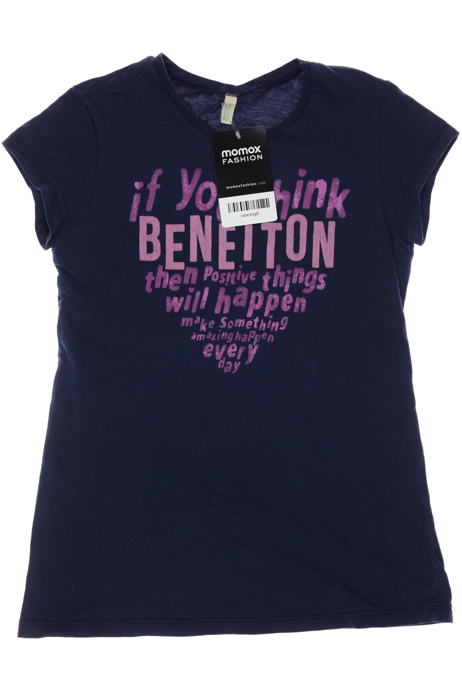 

United Colors OF Benetton Damen T-Shirt, marineblau, Gr. 134