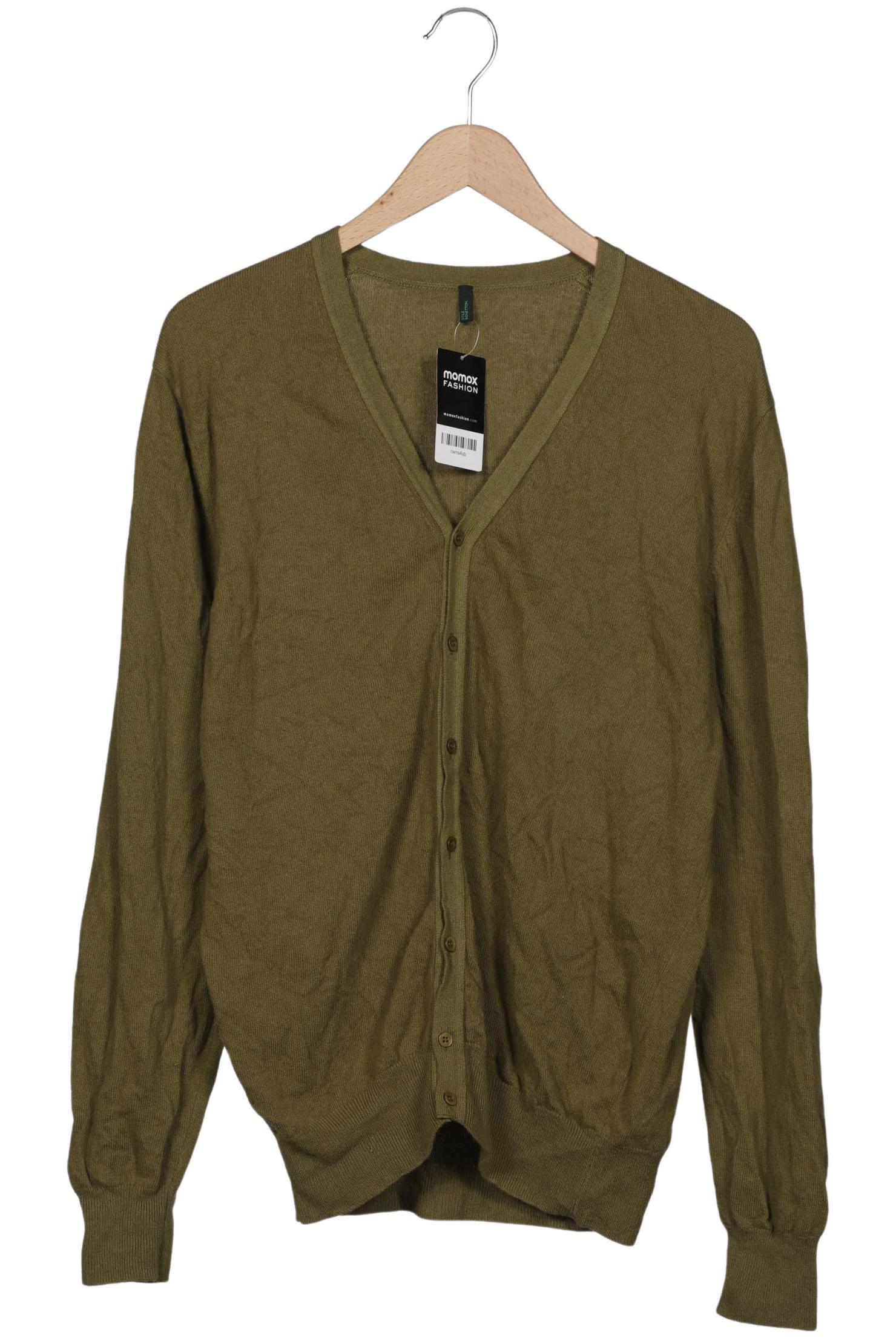 

United Colors OF Benetton Herren Strickjacke, grün, Gr. 54