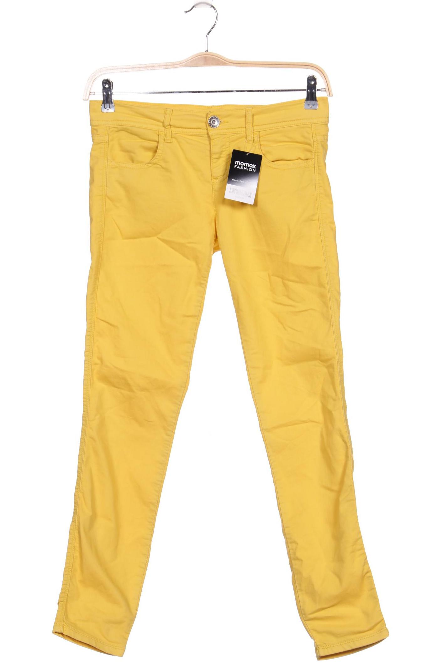 

United Colors OF Benetton Damen Stoffhose, gelb, Gr. 29
