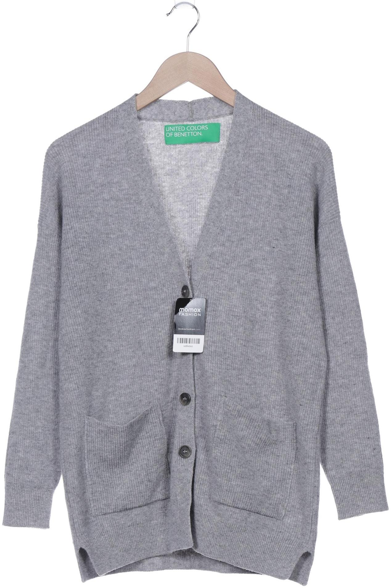 

United Colors OF Benetton Damen Strickjacke, grau, Gr. 36
