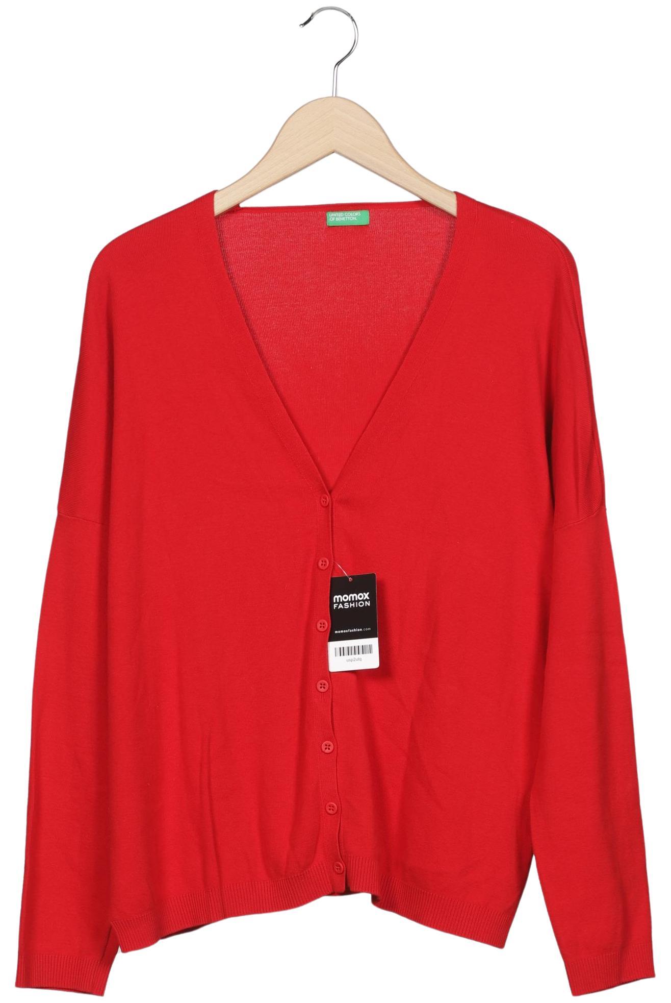 

United Colors OF Benetton Damen Strickjacke, rot, Gr. 38