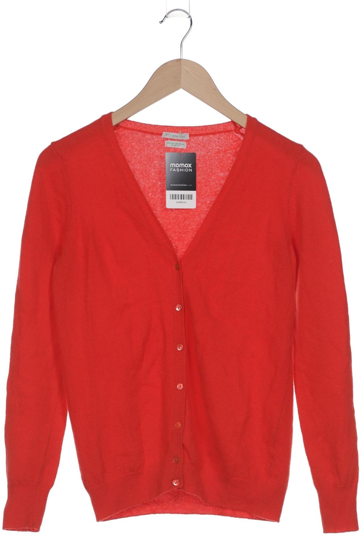 

United Colors OF Benetton Damen Strickjacke, rot, Gr. 38