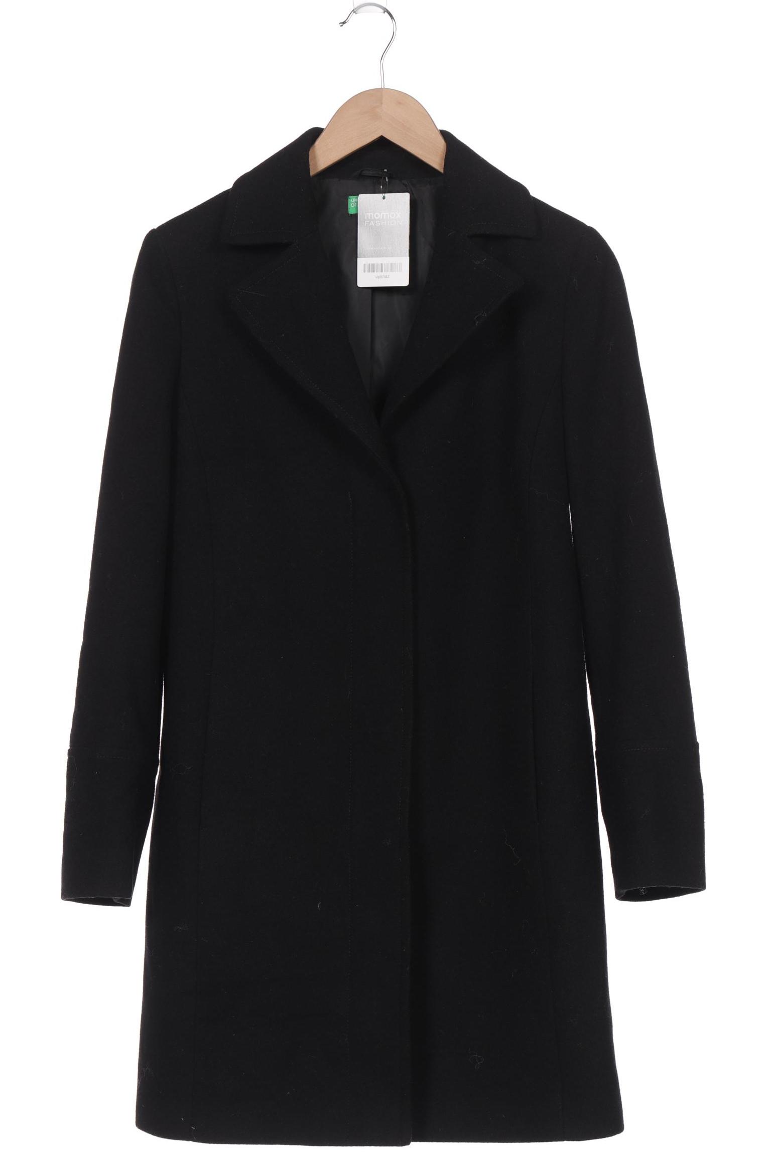

UNITED COLORS OF BENETTON Damen Mantel, schwarz