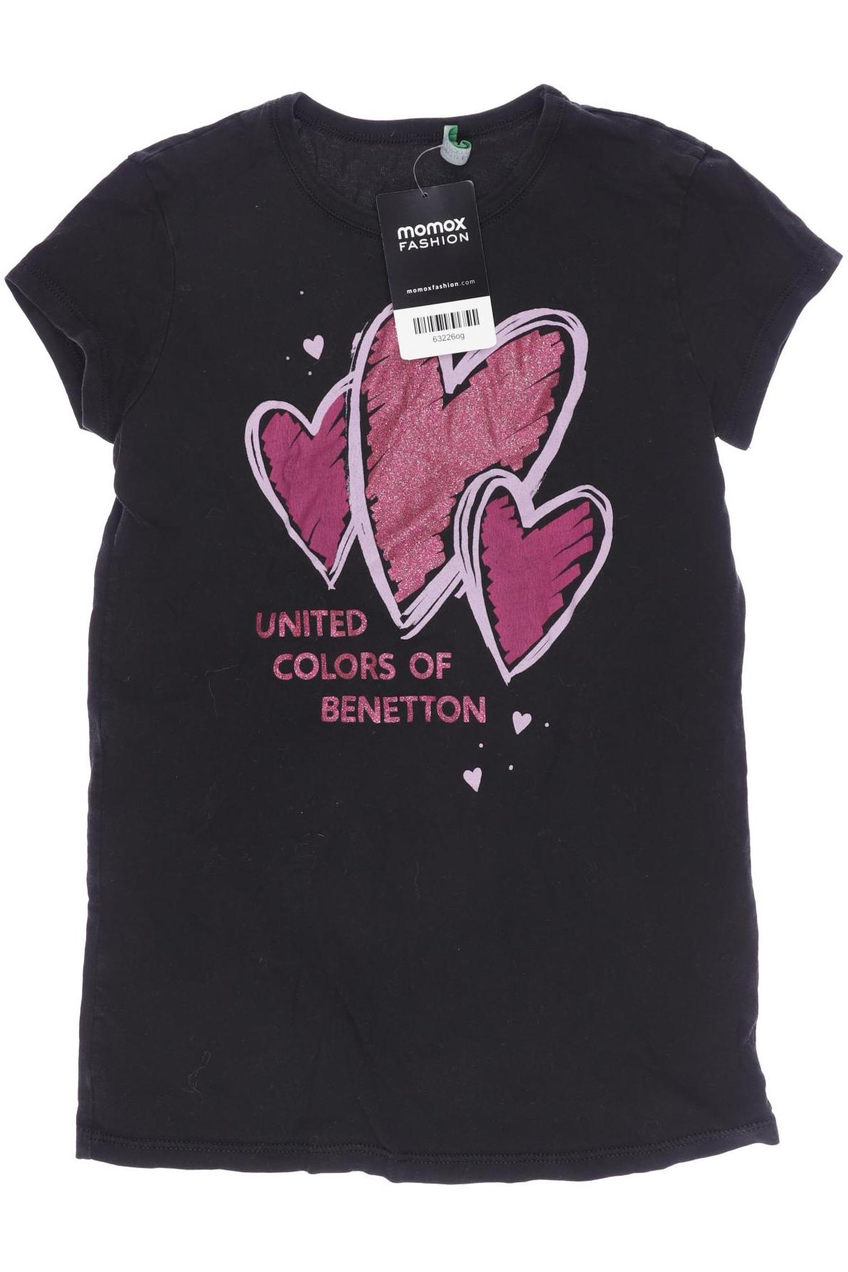 

United Colors OF Benetton Damen T-Shirt, schwarz, Gr. 140