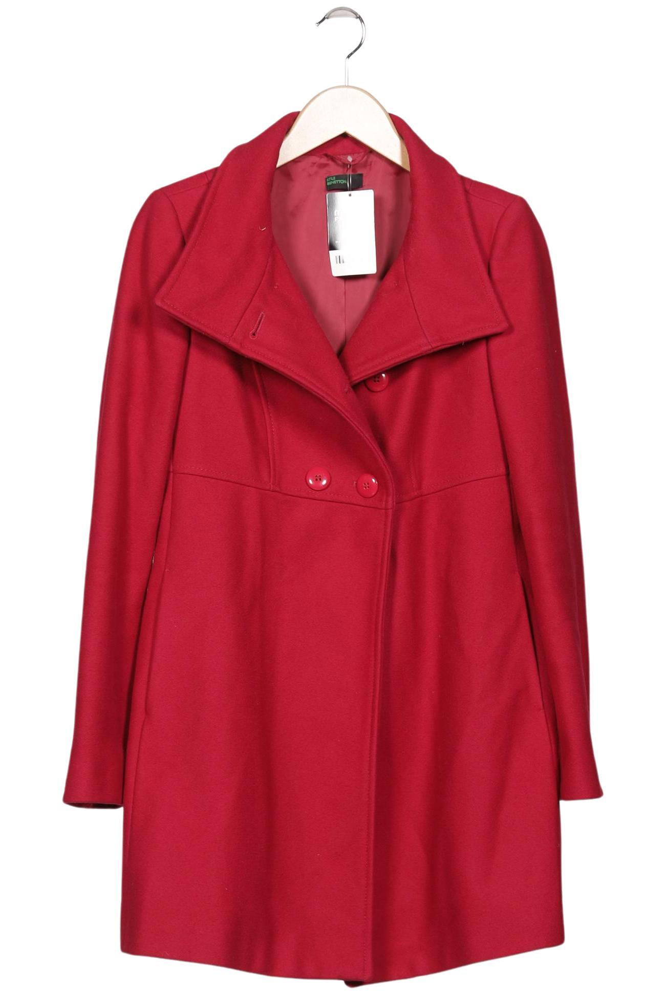 

United Colors OF Benetton Damen Mantel, rot, Gr. 42