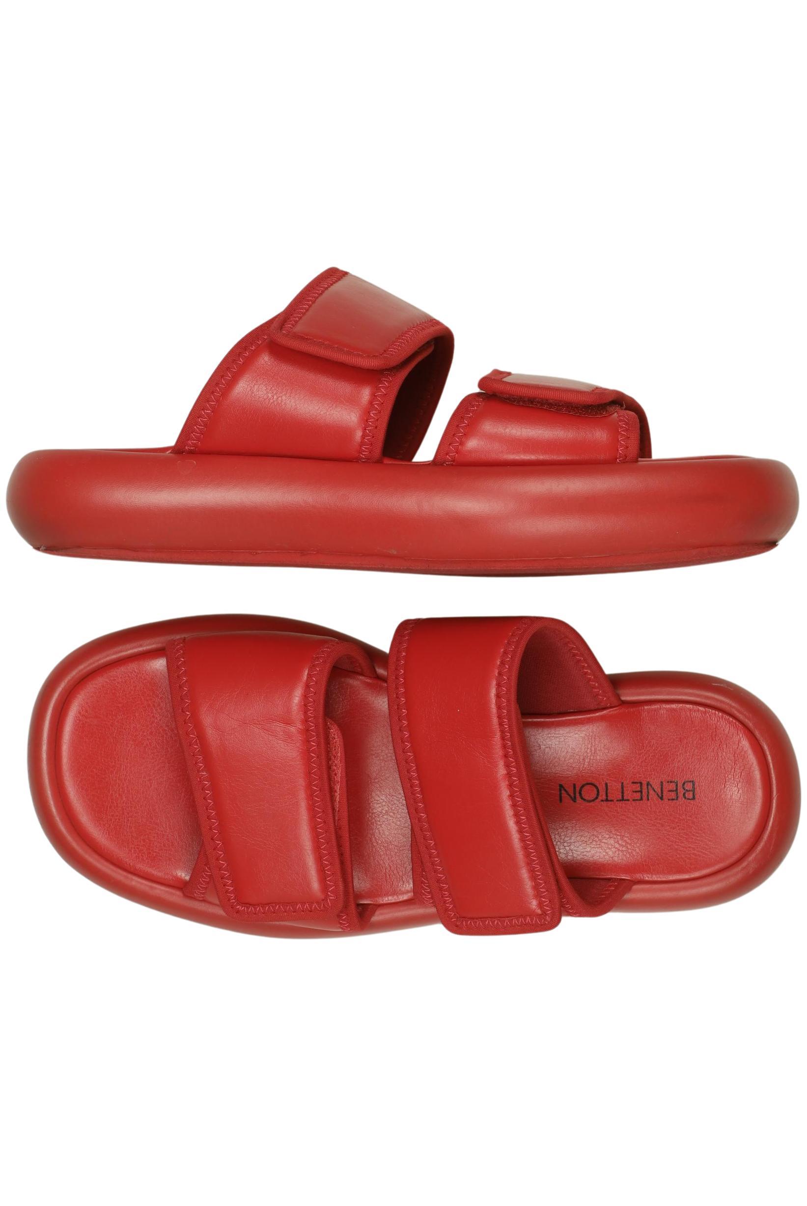 

United Colors OF Benetton Damen Sandale, rot, Gr. 40