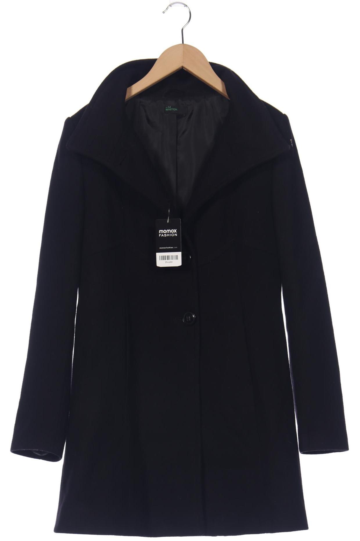 

United Colors OF Benetton Damen Mantel, schwarz, Gr. 42
