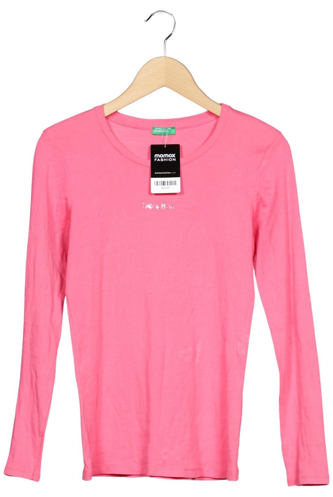 

United Colors OF Benetton Damen Langarmshirt, pink, Gr. 36