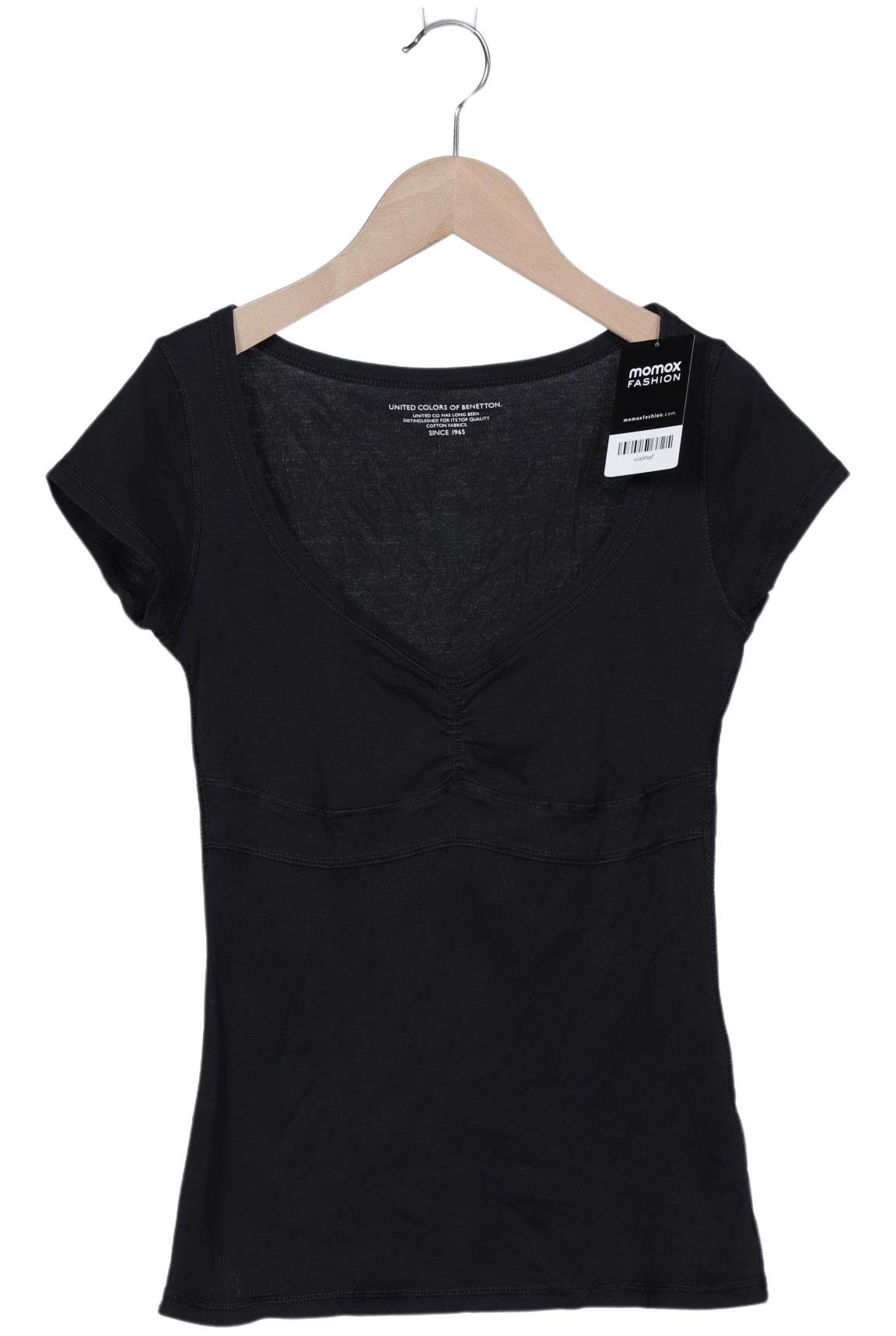 

United Colors OF Benetton Damen T-Shirt, schwarz, Gr. 36