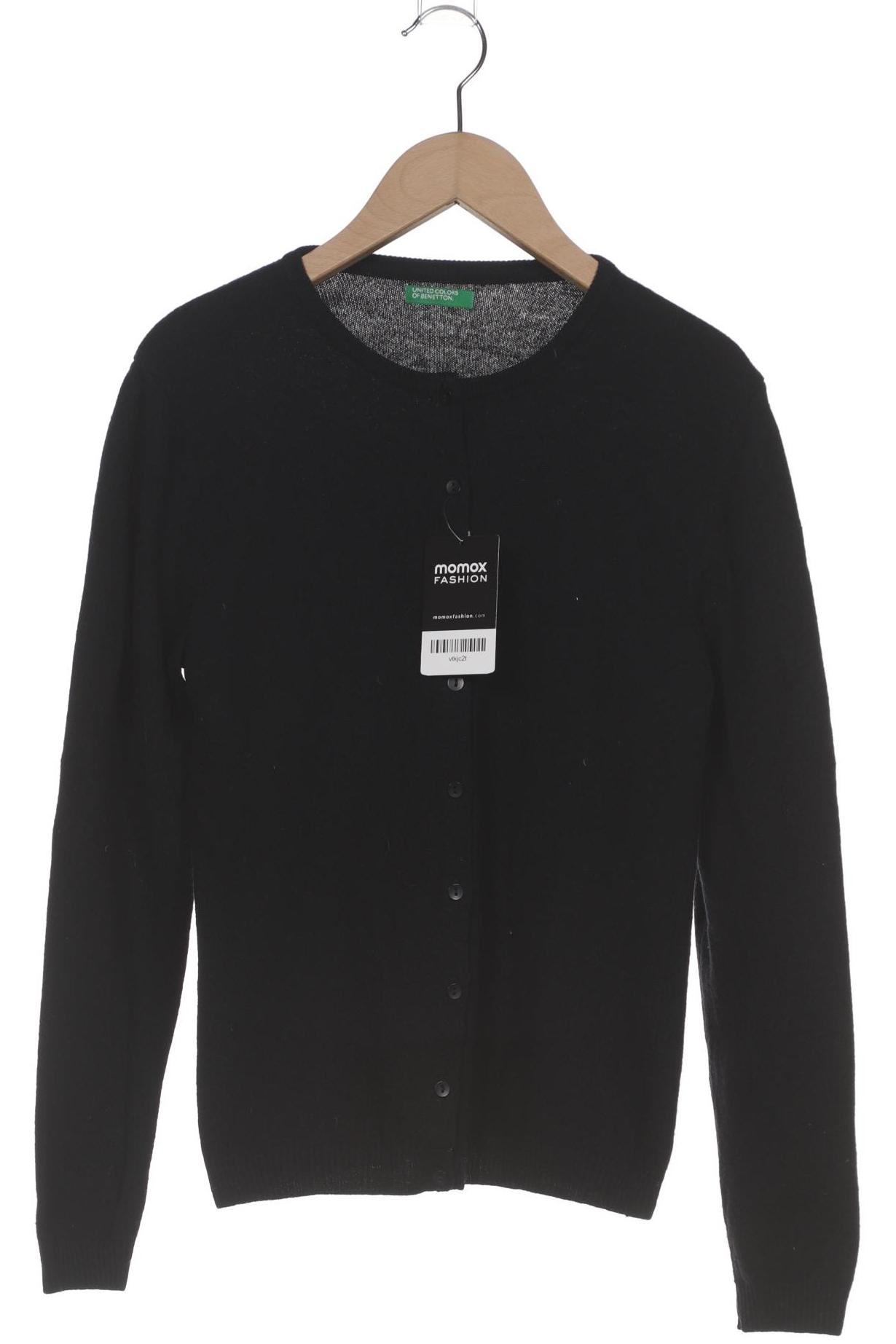 

United Colors OF Benetton Damen Strickjacke, schwarz, Gr. 38