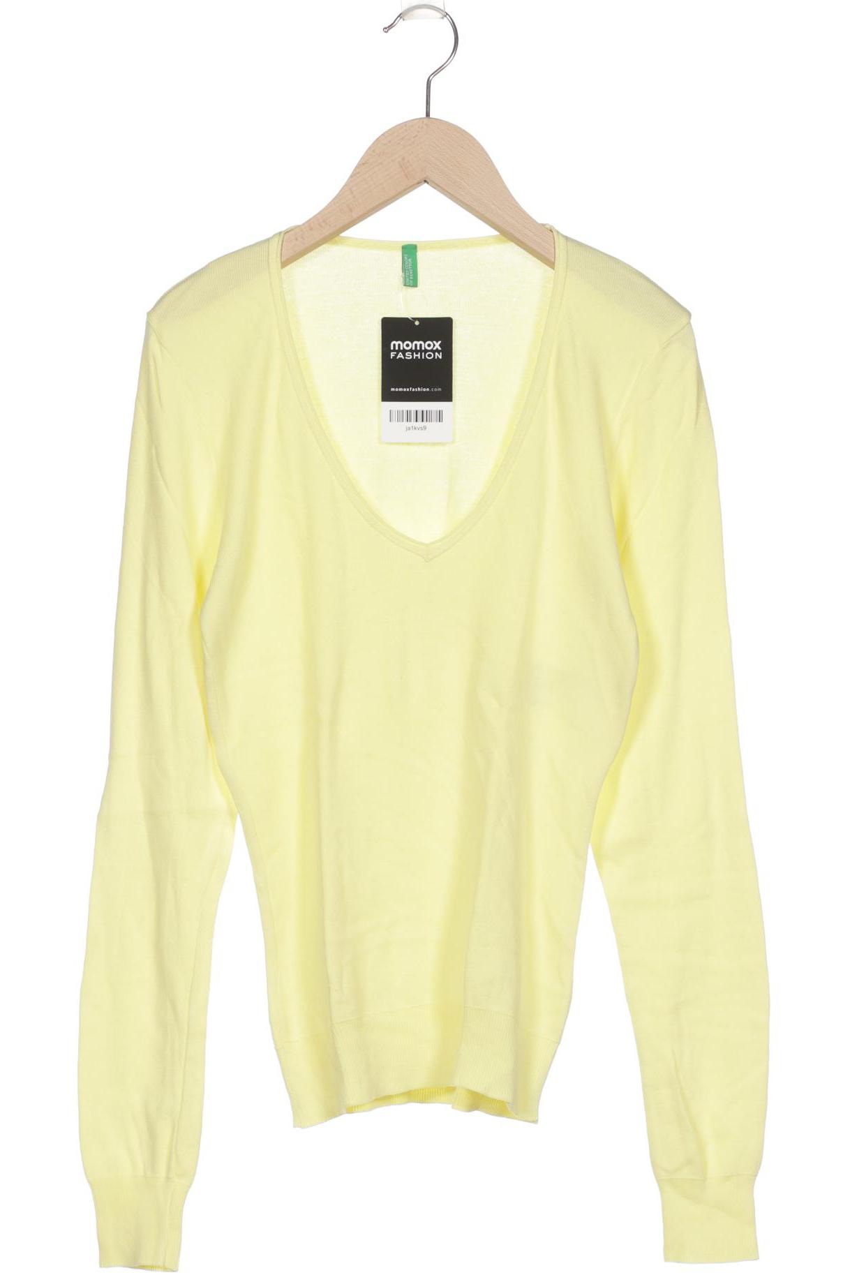 

United Colors OF Benetton Damen Pullover, gelb, Gr. 38