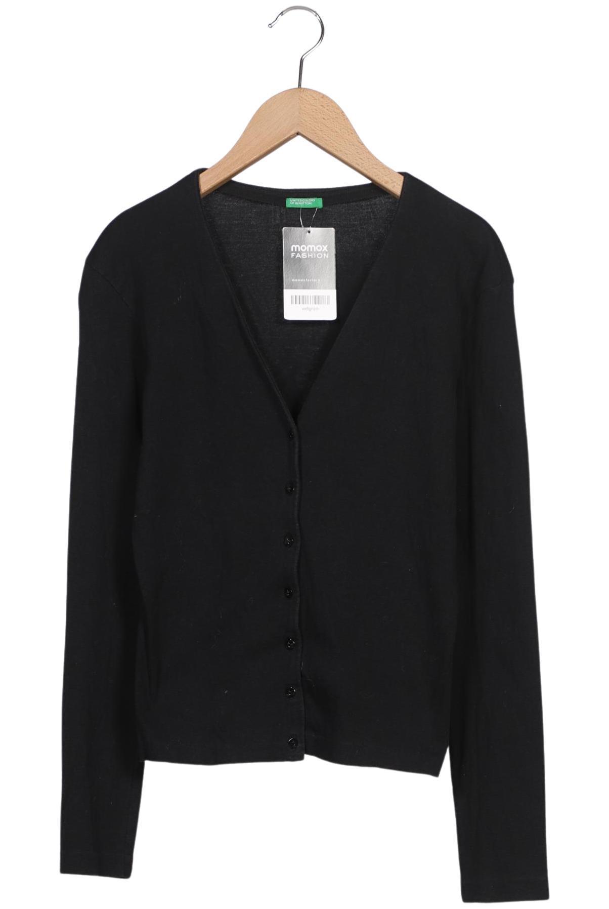 

United Colors OF Benetton Damen Strickjacke, schwarz, Gr. 38