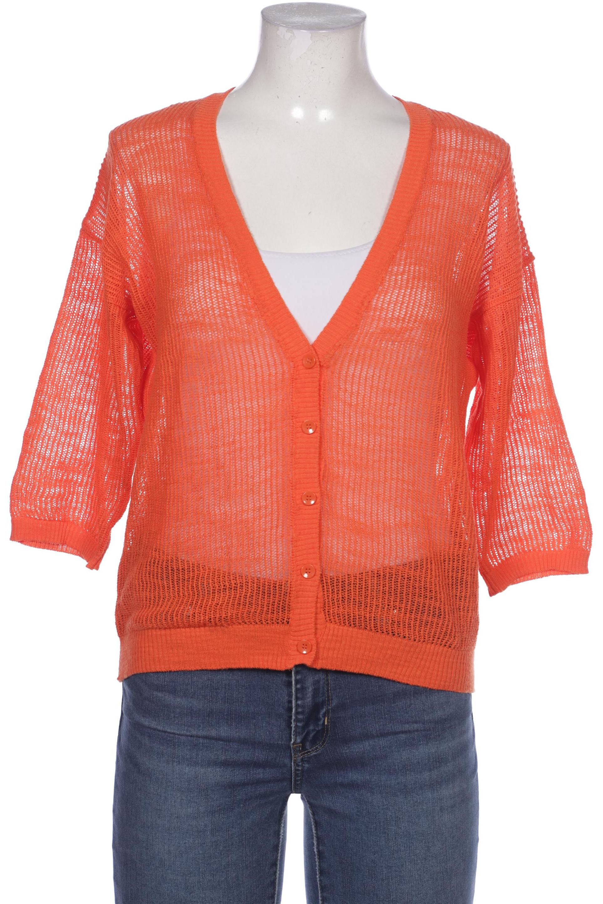 

United Colors OF Benetton Damen Strickjacke, orange, Gr. 42