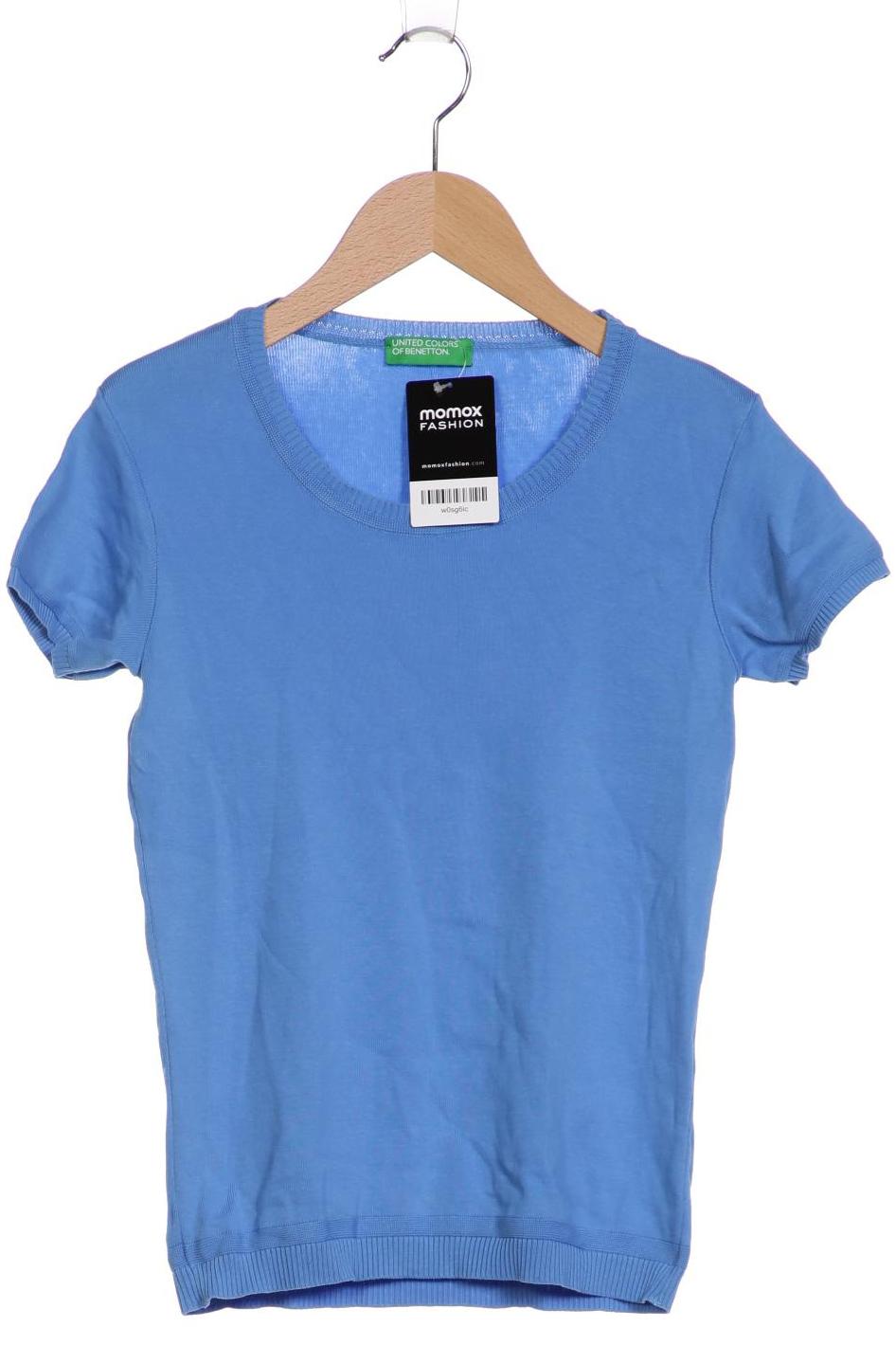 

United Colors OF Benetton Damen T-Shirt, blau, Gr. 34