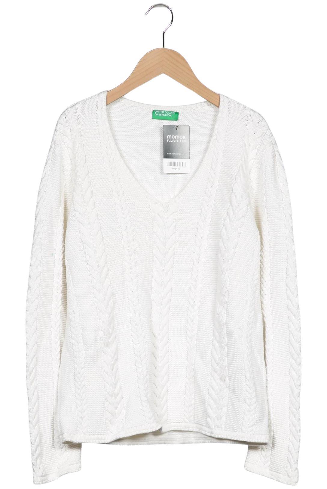 

United Colors OF Benetton Damen Pullover, weiß, Gr. 42