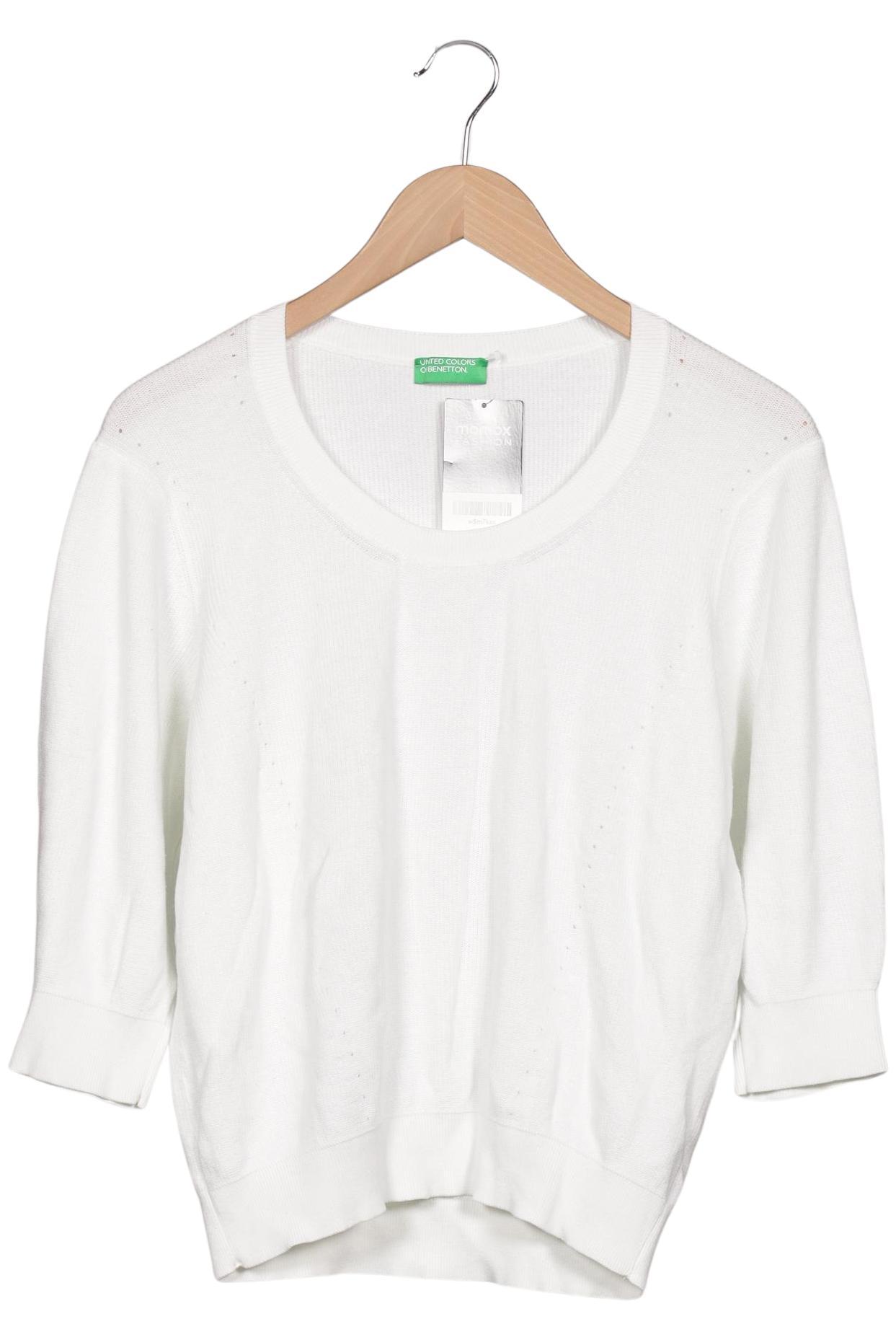 

United Colors OF Benetton Damen Pullover, weiß, Gr. 38