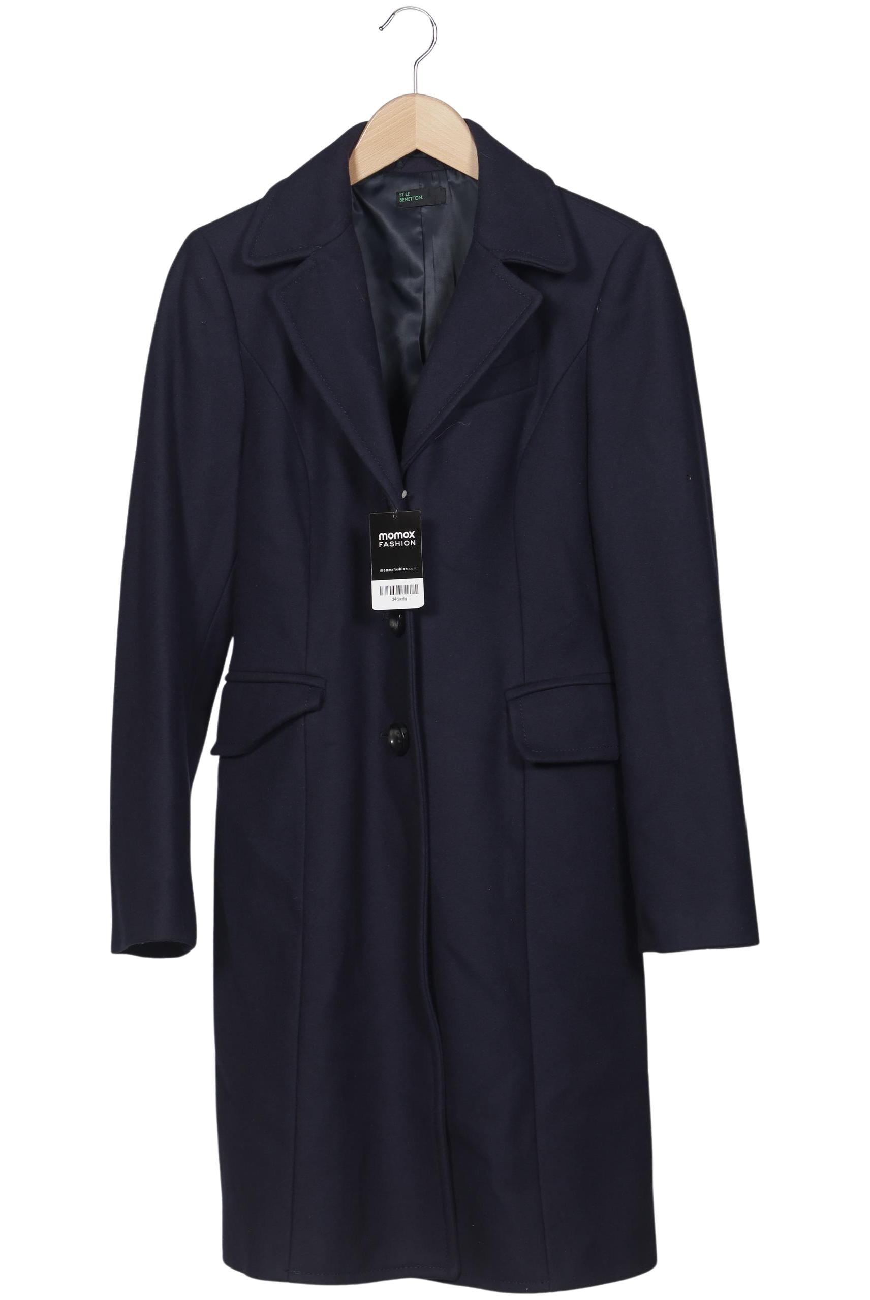 

United Colors OF Benetton Damen Mantel, marineblau, Gr. 44