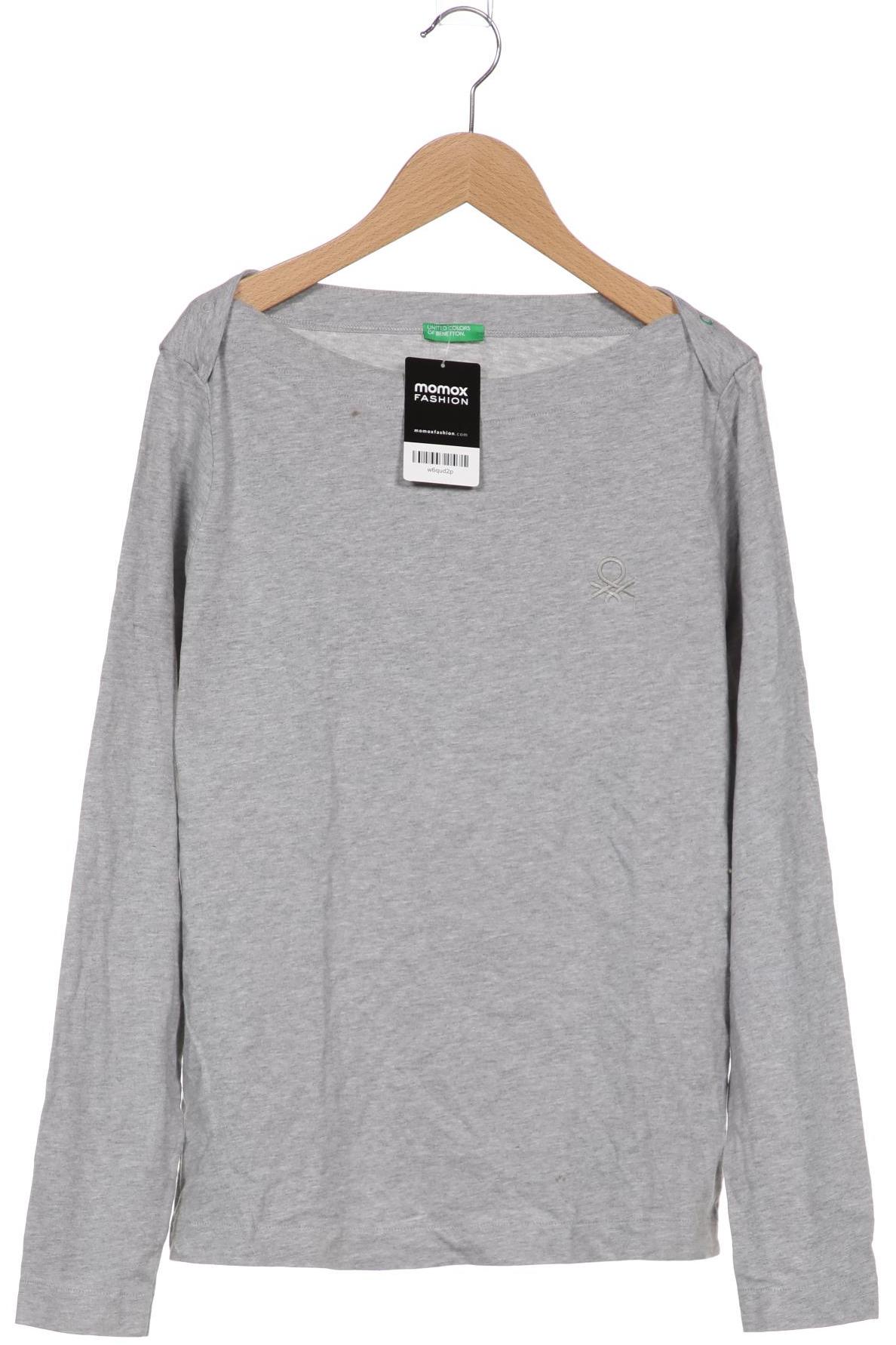 

UNITED COLORS OF BENETTON Damen Langarmshirt, grau