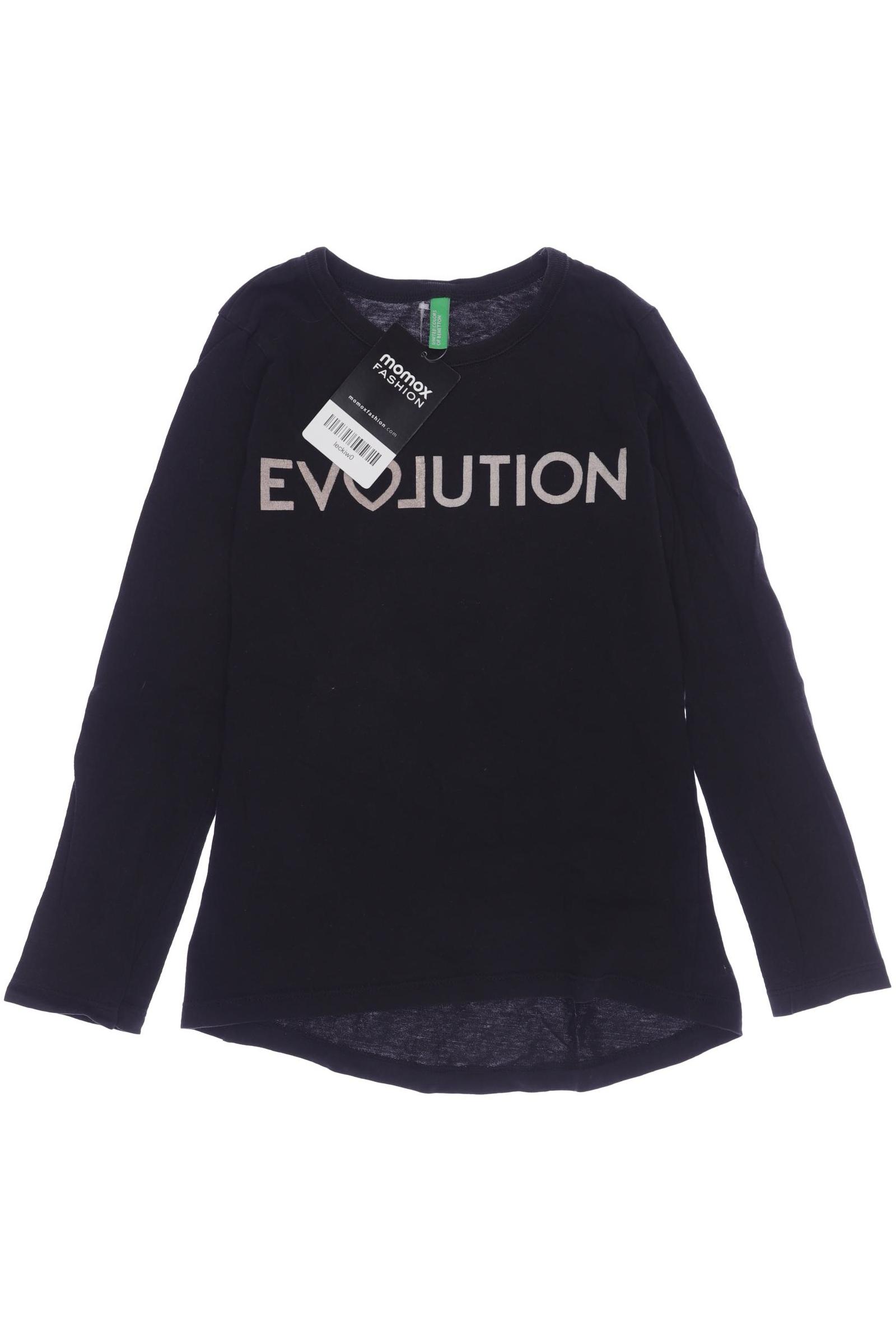 

UNITED COLORS OF BENETTON Mädchen Langarmshirt, schwarz