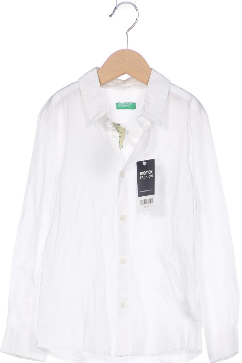 

United Colors OF Benetton Herren Hemd, weiß, Gr. 110