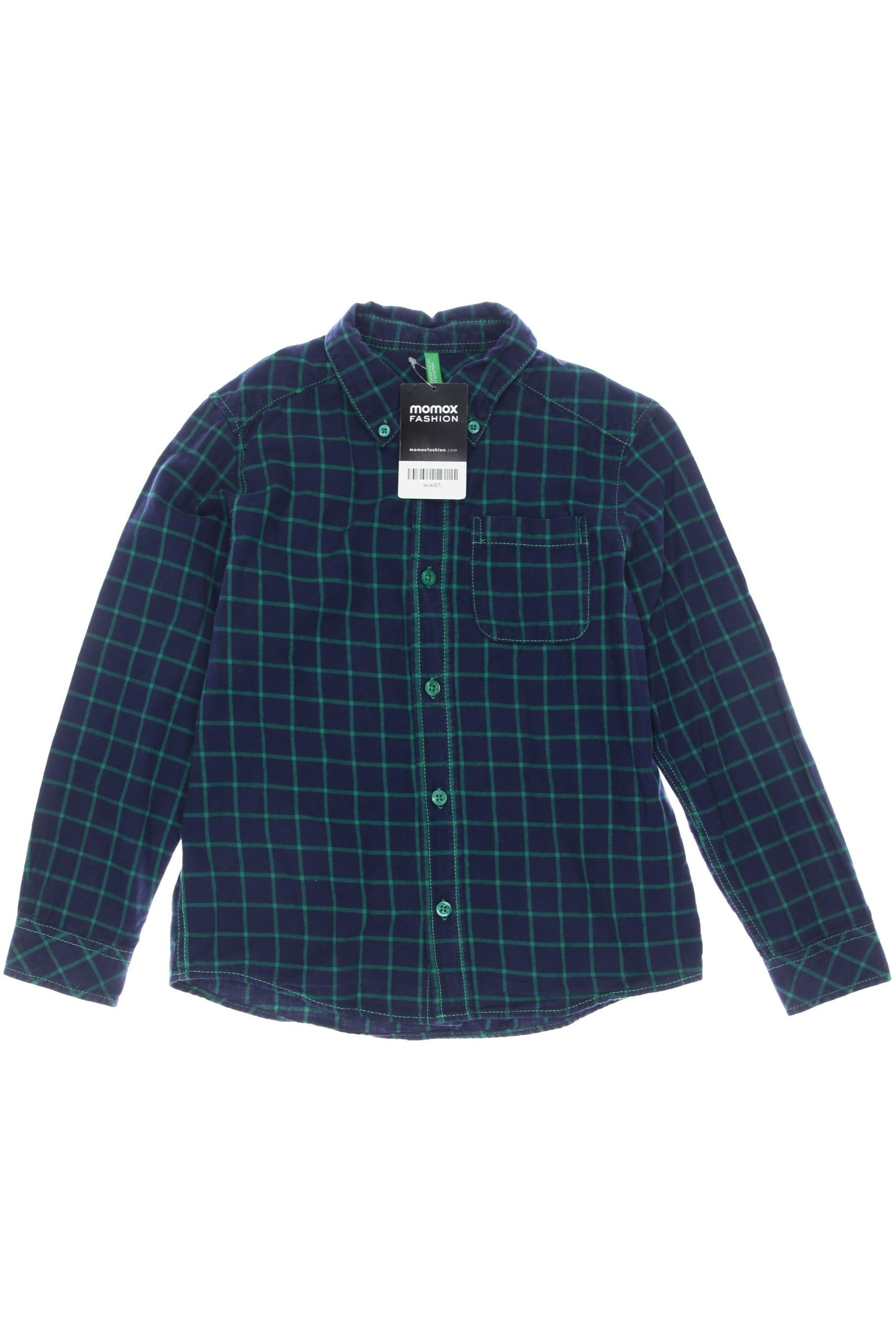 

United Colors OF Benetton Herren Hemd, marineblau, Gr. 128