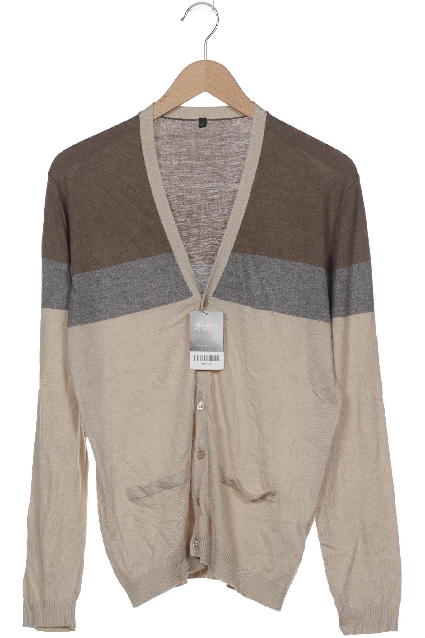

United Colors OF Benetton Herren Strickjacke, beige, Gr. 52