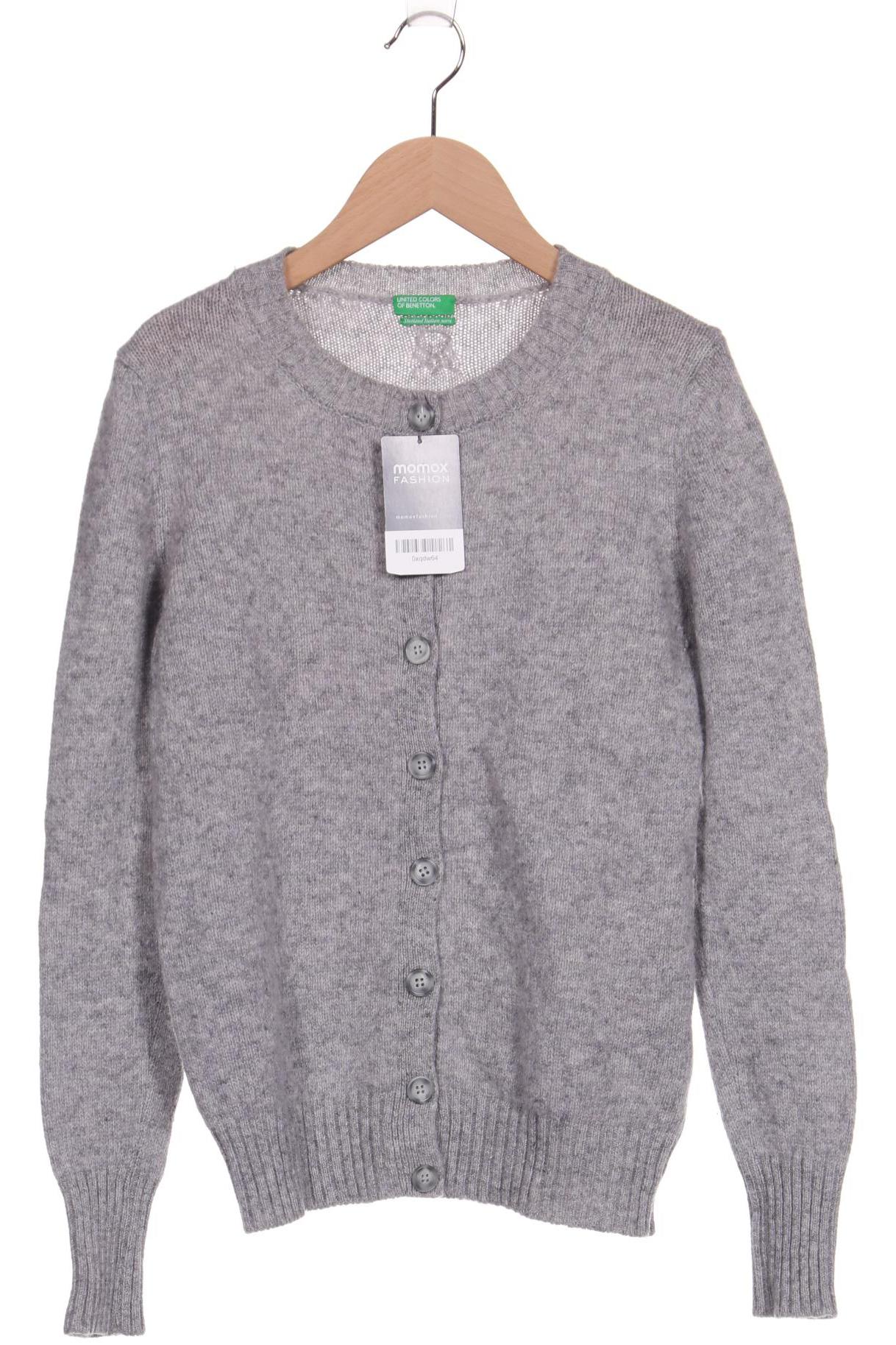 

UNITED COLORS OF BENETTON Damen Strickjacke, grau