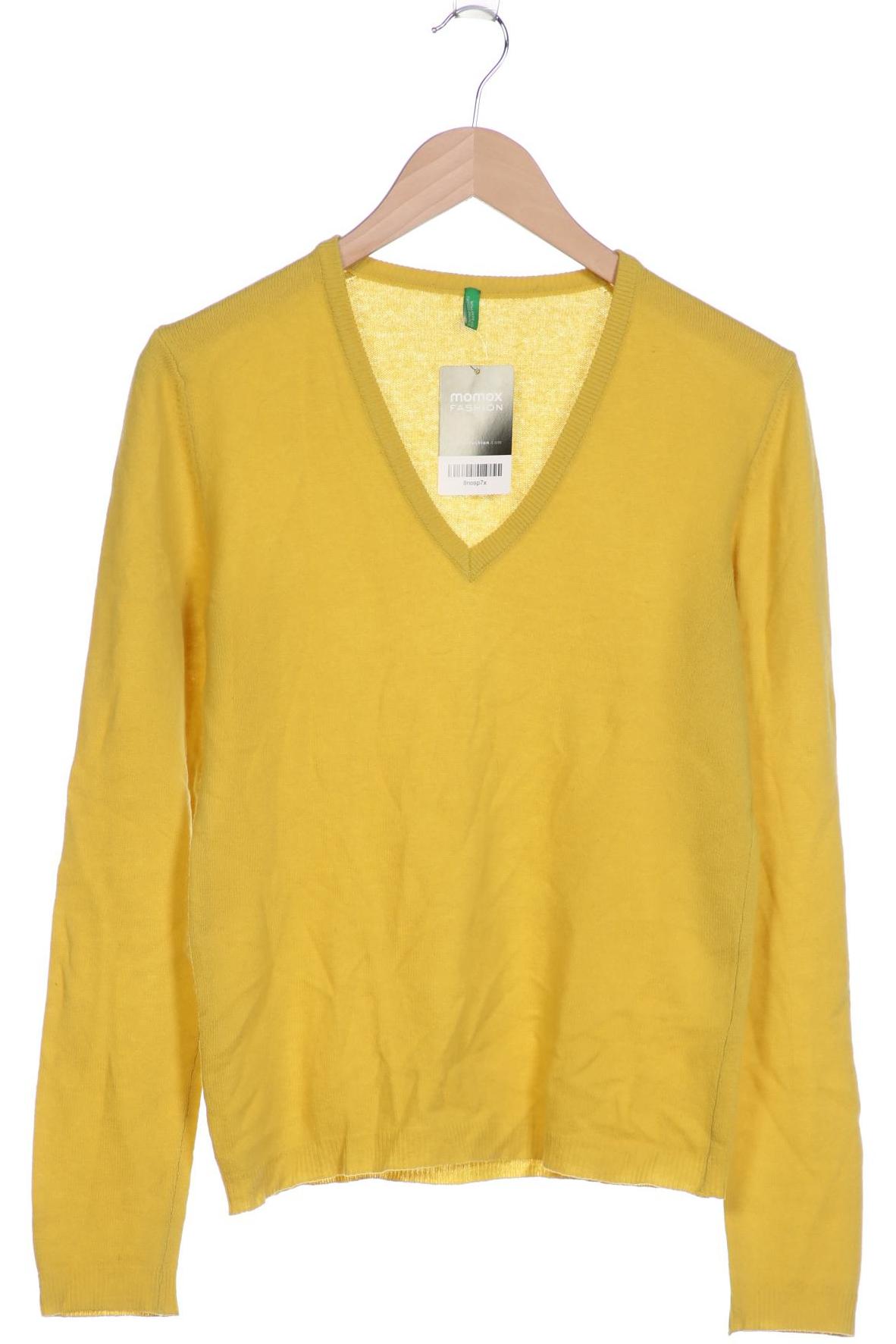 

United Colors OF Benetton Damen Pullover, gelb, Gr. 36