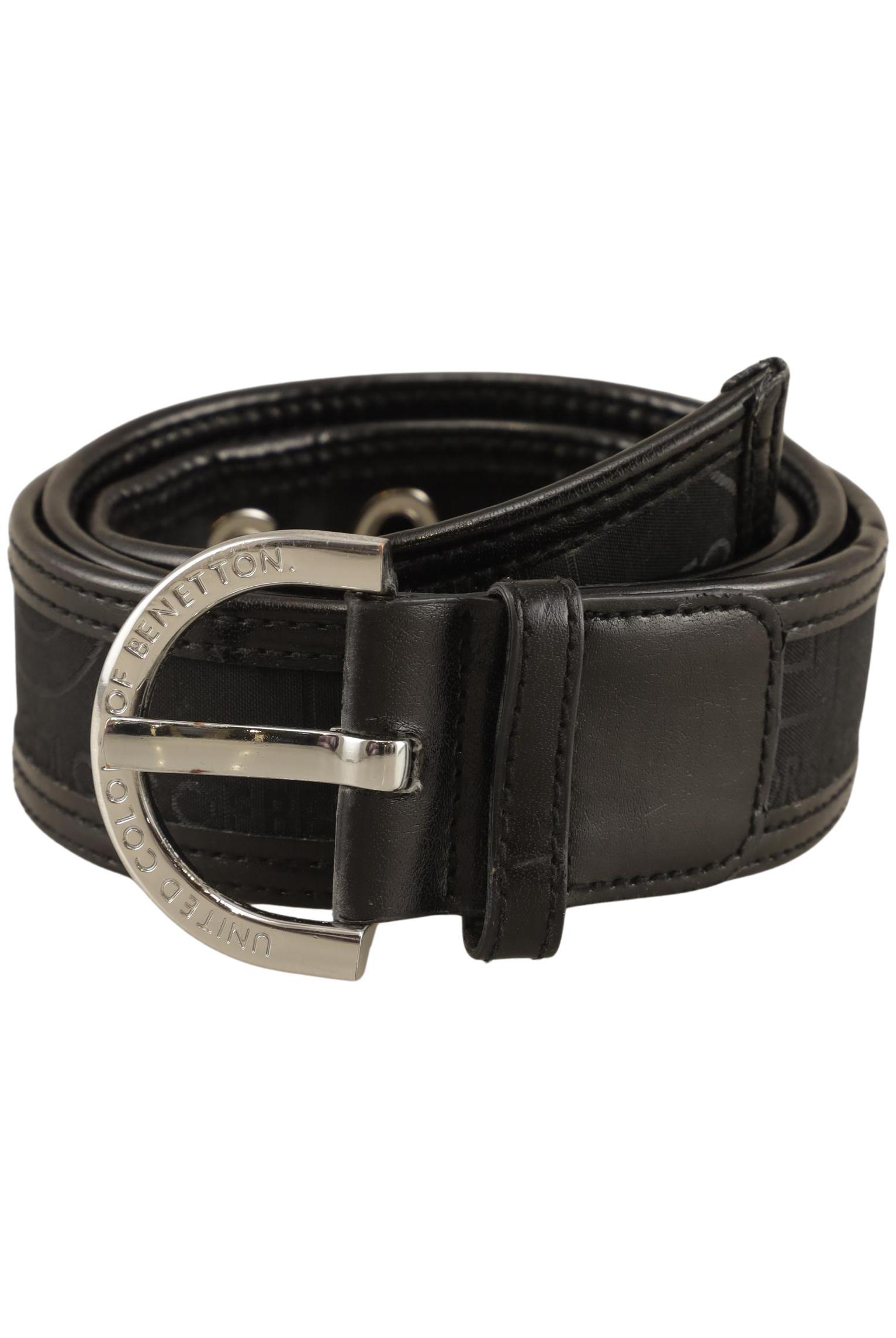 

United Colors OF Benetton Damen Gürtel, schwarz, Gr. 90