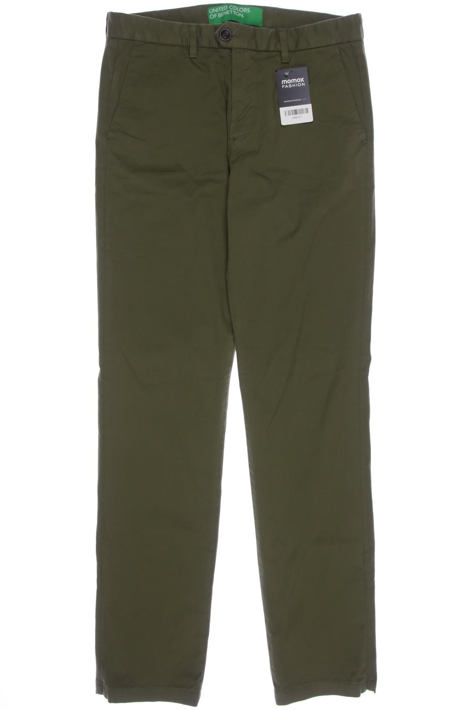 

United Colors OF Benetton Herren Stoffhose, grün, Gr. 46