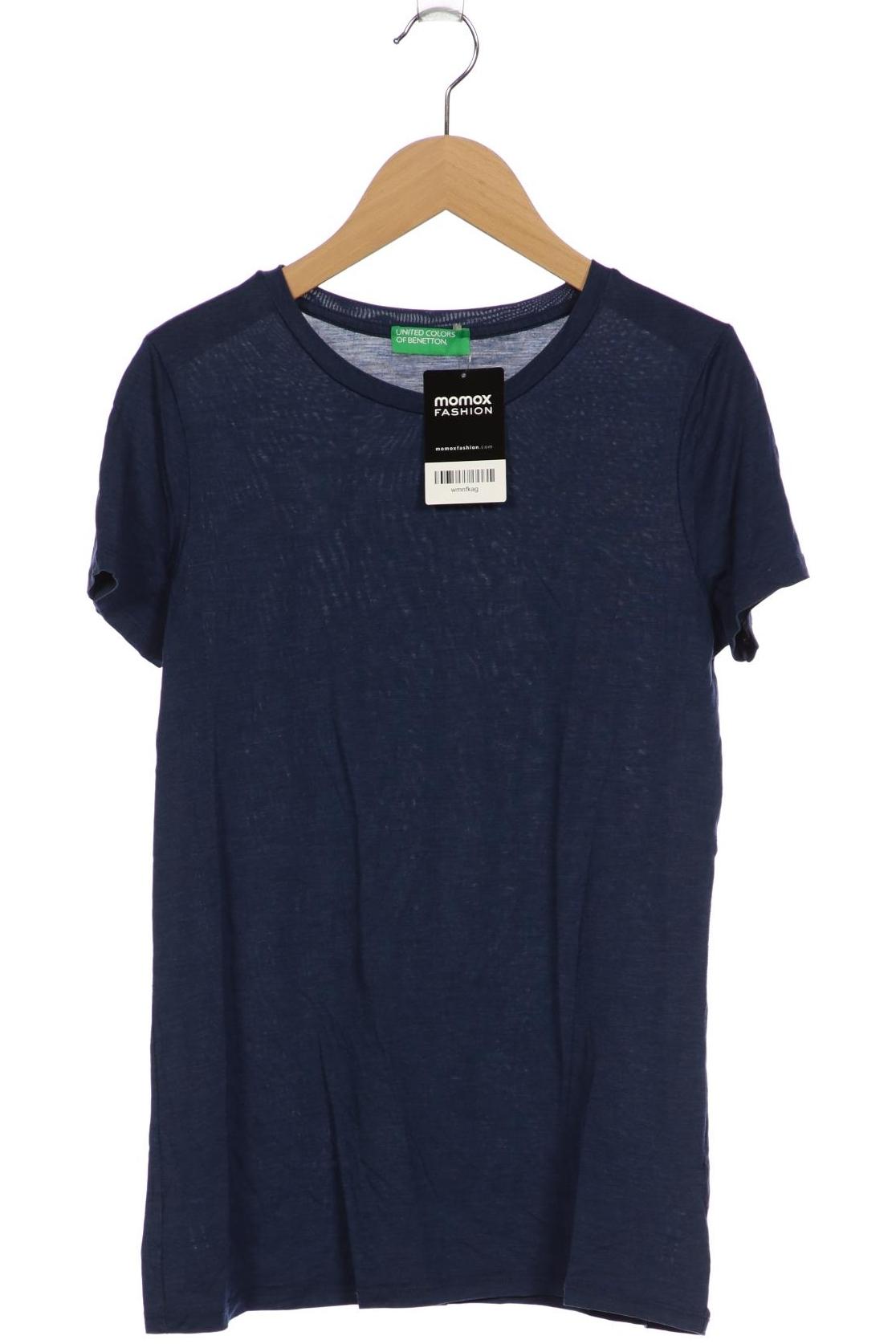 

United Colors OF Benetton Damen T-Shirt, marineblau, Gr. 36