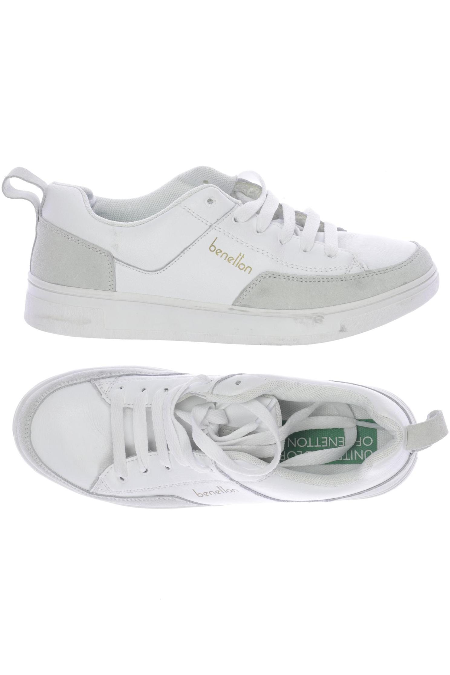 

UNITED COLORS OF BENETTON Damen Sneakers, weiß