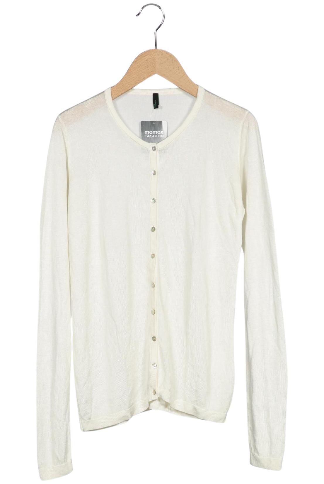 

United Colors OF Benetton Damen Strickjacke, cremeweiß, Gr. 38