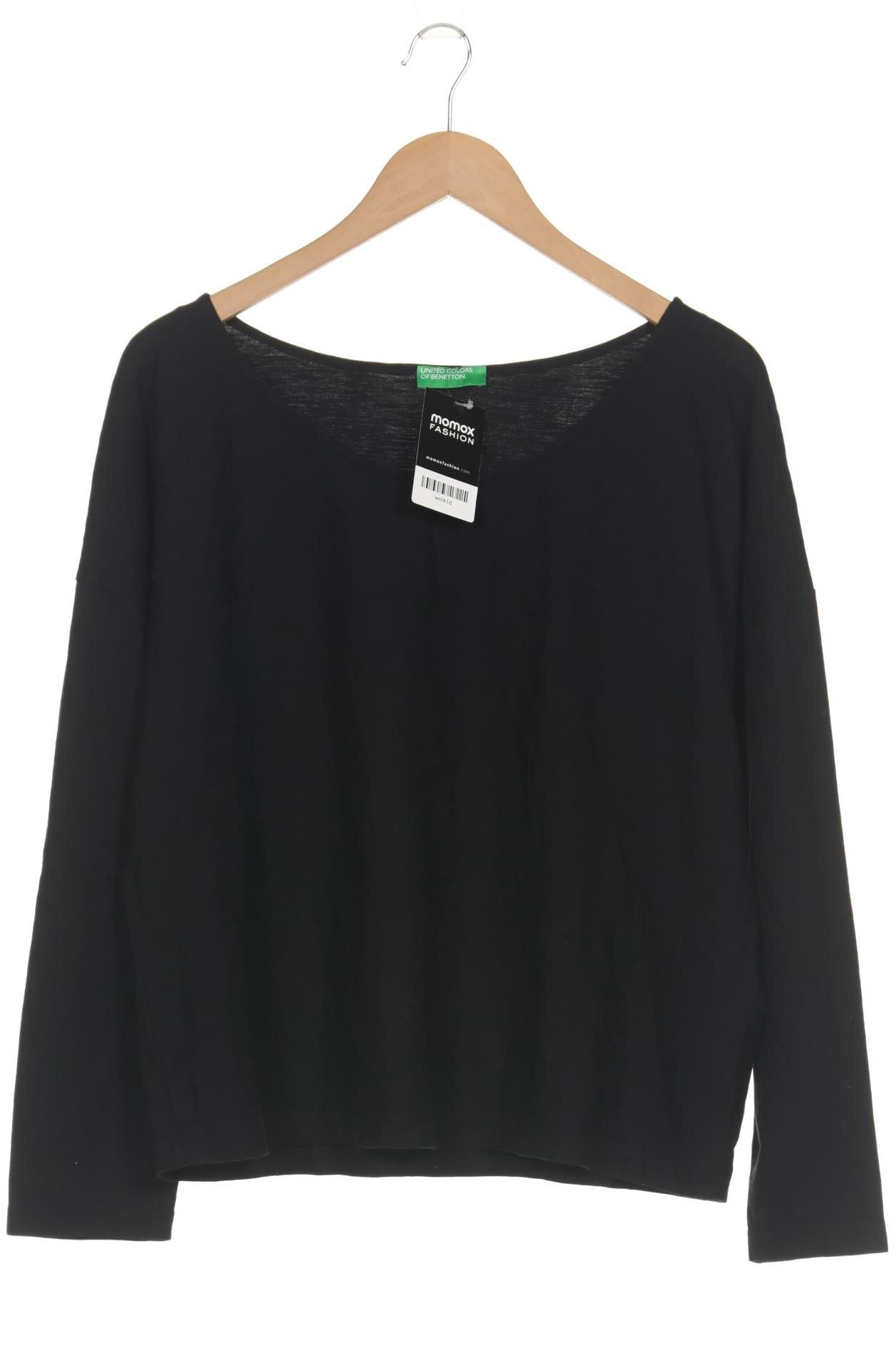 Thumbnail - United Colors OF Benetton Damen Langarmshirt, schwarz, Gr. 38