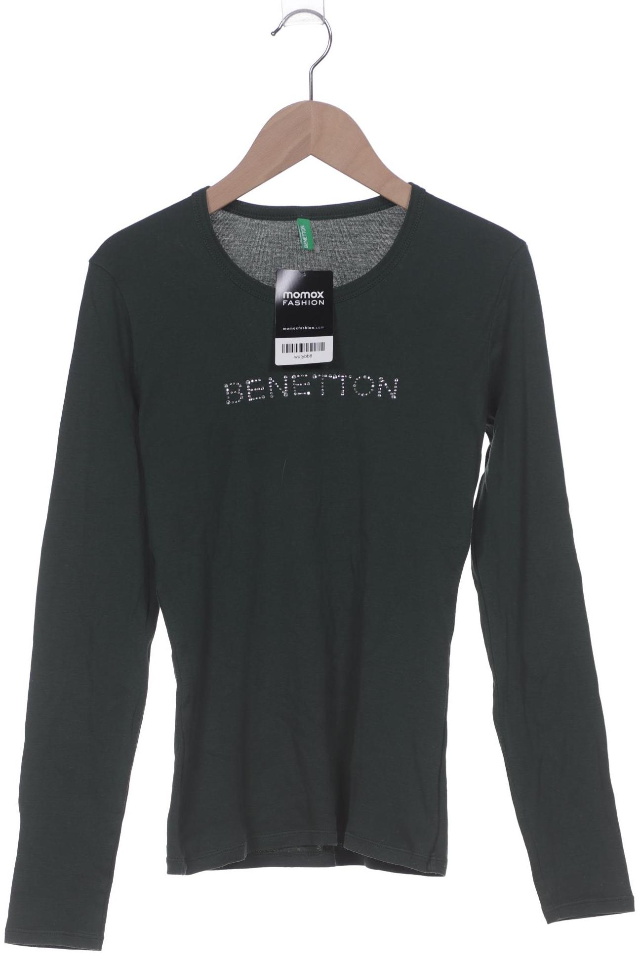 

United Colors OF Benetton Damen Langarmshirt, grün, Gr. 32