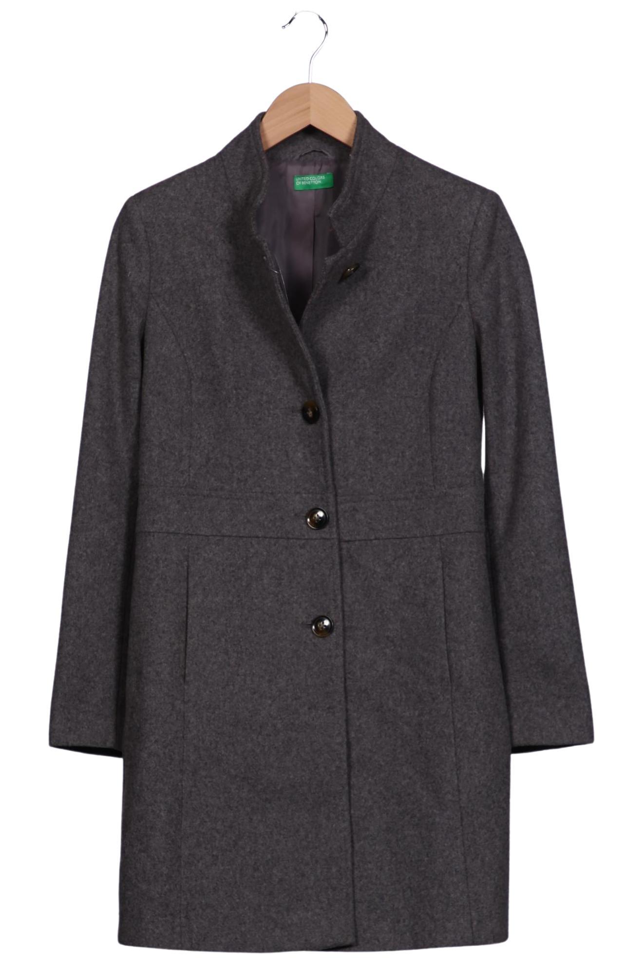 

United Colors OF Benetton Damen Mantel, grau, Gr. 36