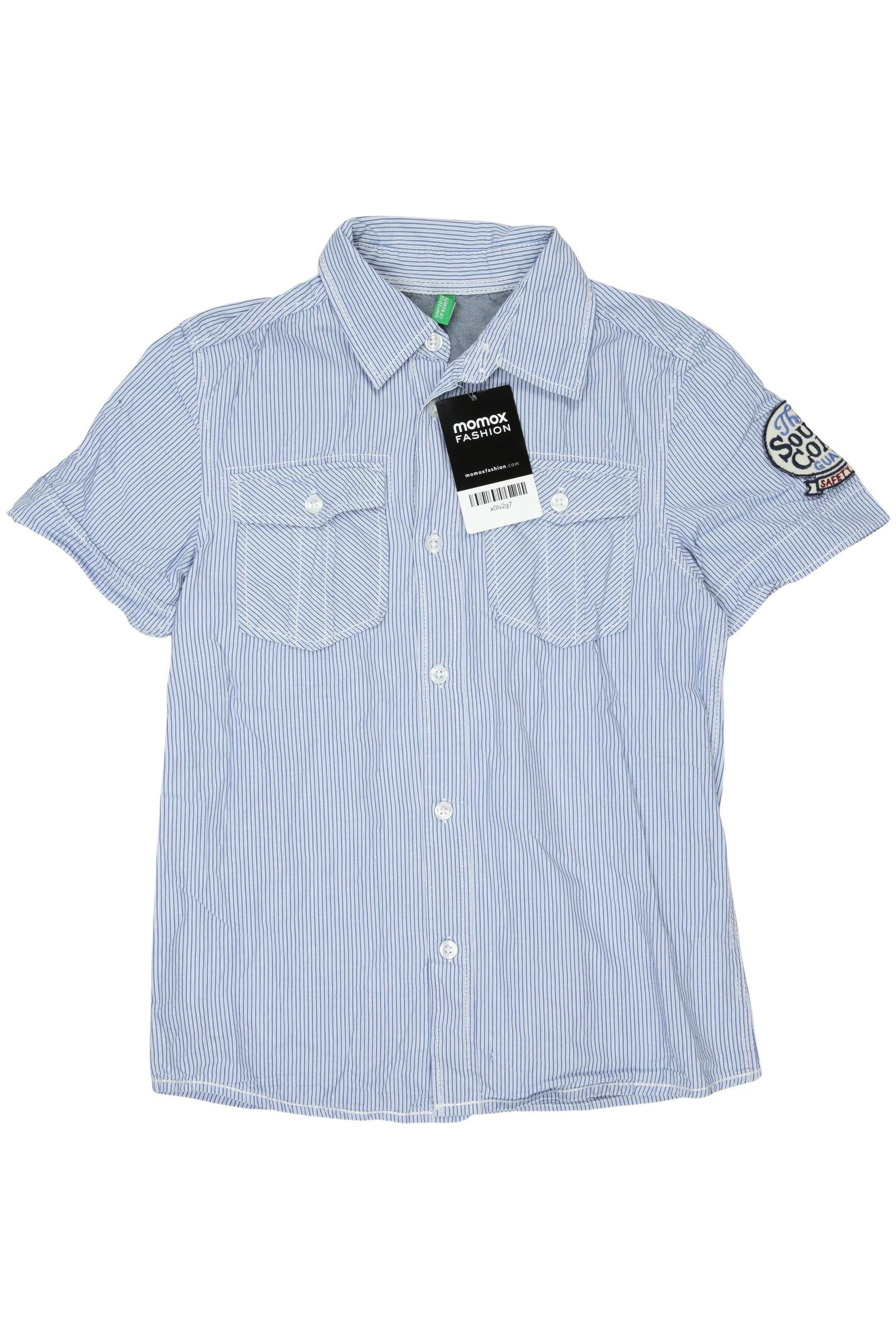 

United Colors OF Benetton Herren Hemd, blau, Gr. 140