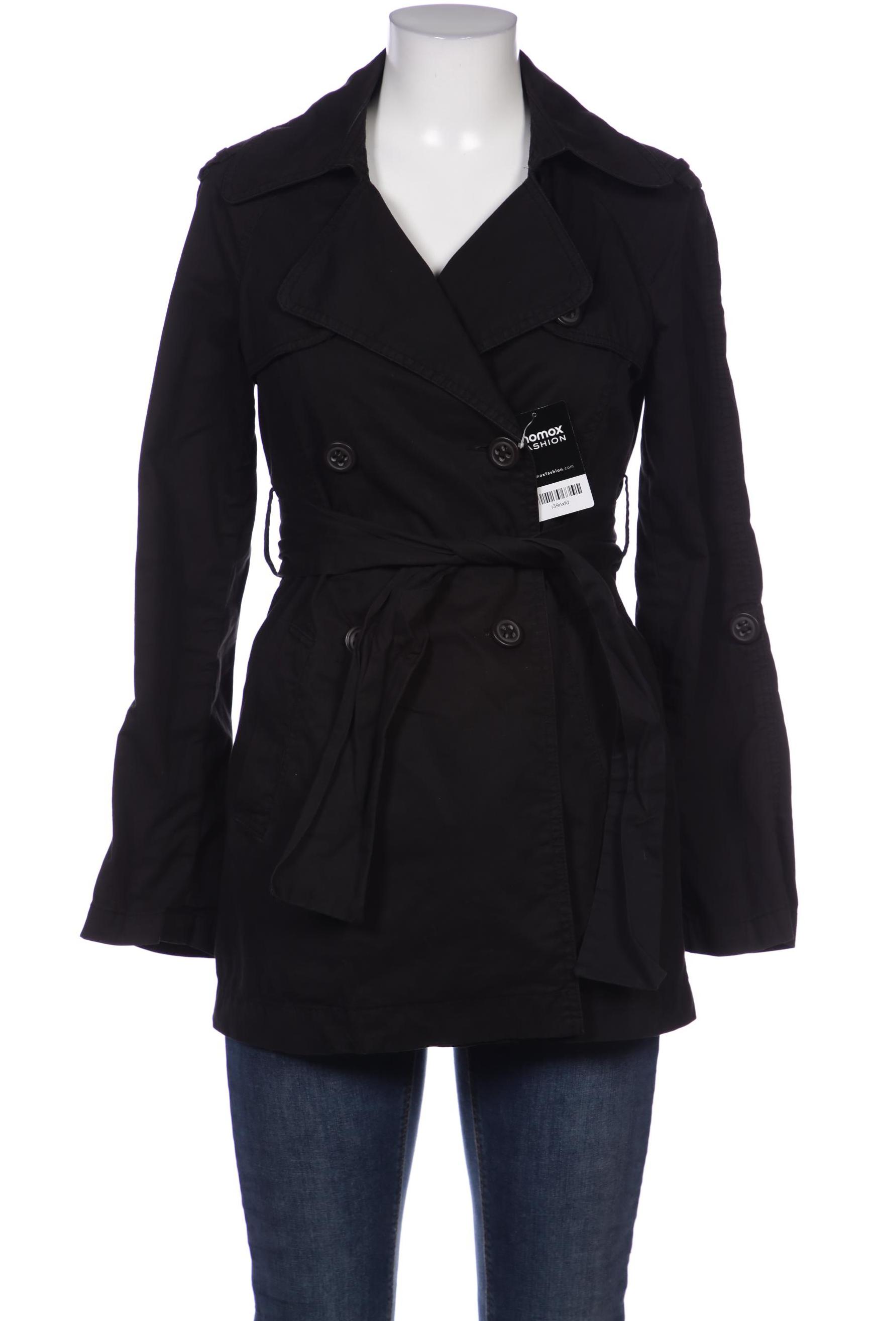 

United Colors OF Benetton Damen Mantel, schwarz, Gr. 42