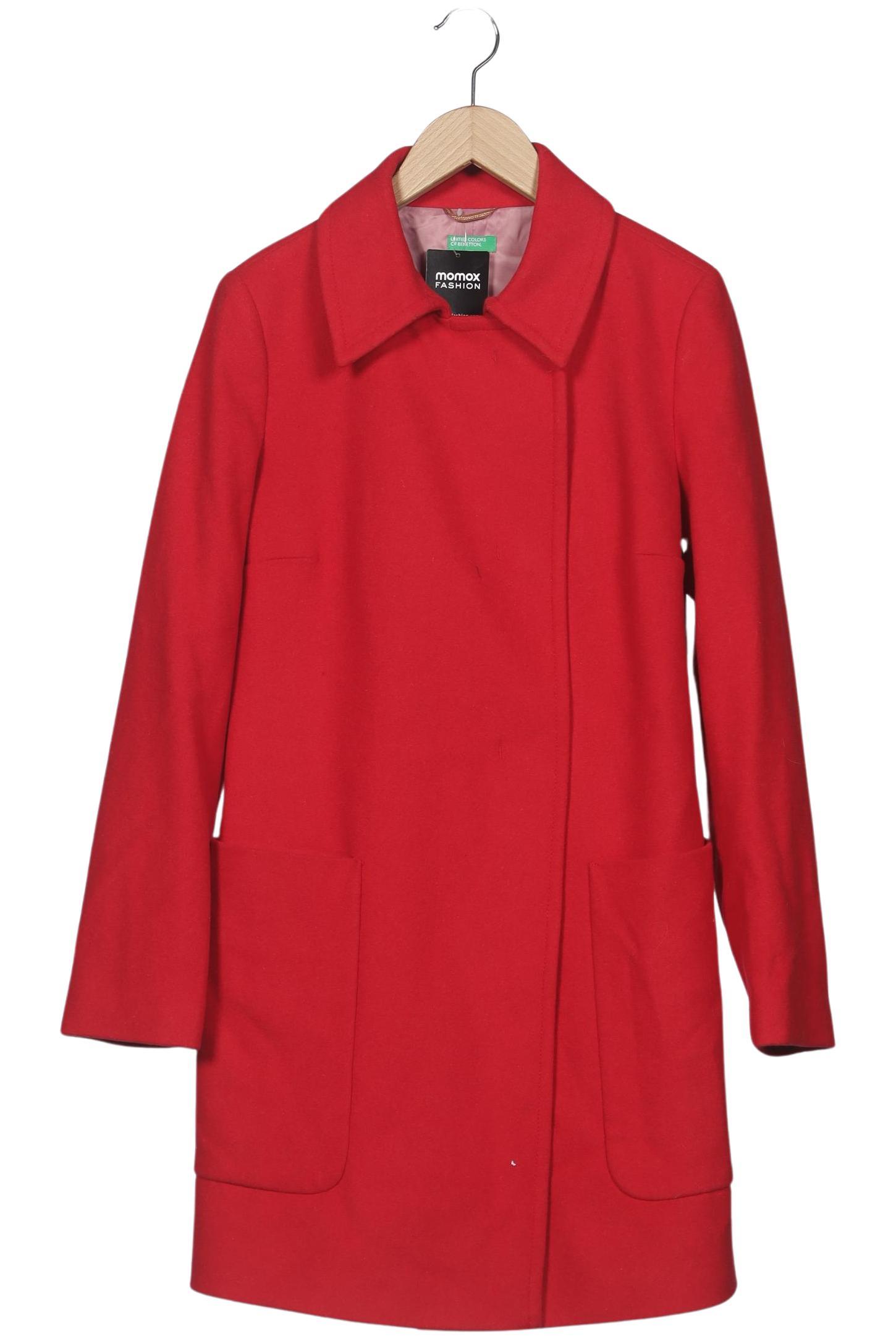 

United Colors OF Benetton Damen Mantel, rot, Gr. 36