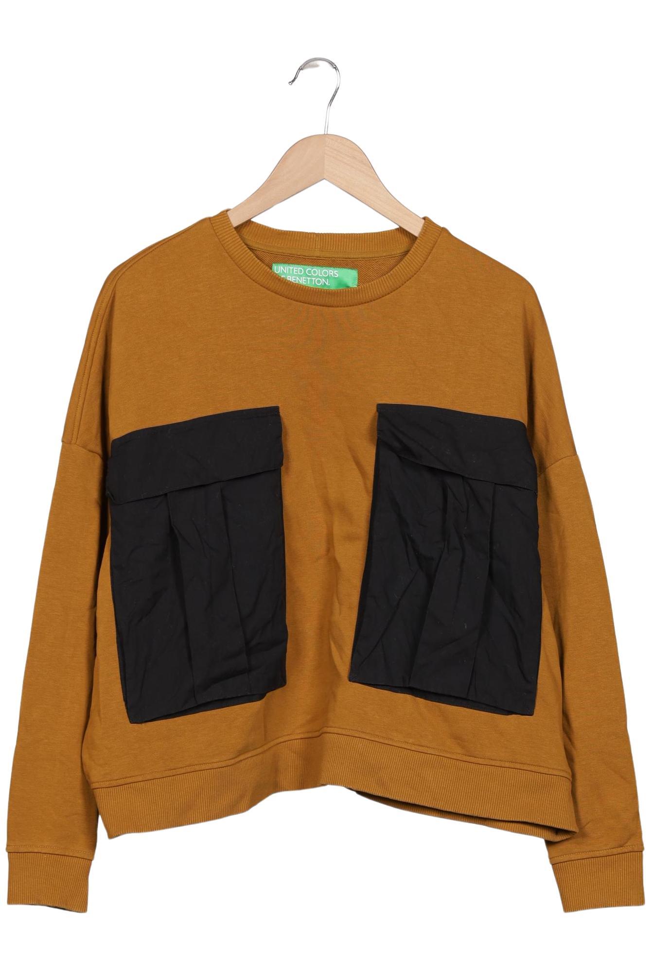 

United Colors OF Benetton Damen Sweatshirt, braun, Gr. 38