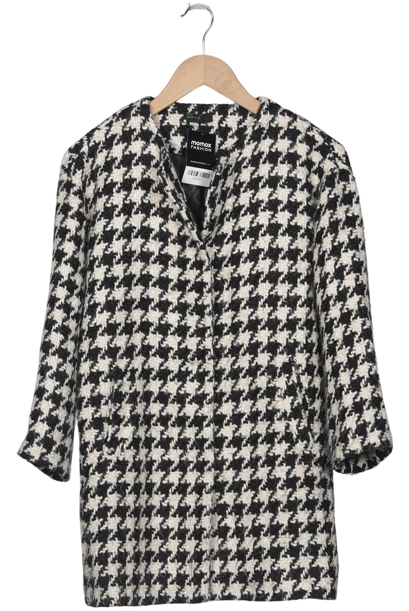 

United Colors OF Benetton Damen Mantel, schwarz, Gr. 32