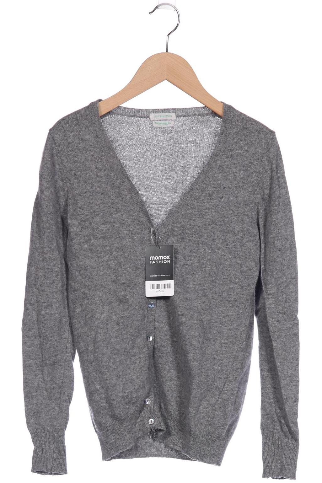 

United Colors OF Benetton Damen Strickjacke, grau, Gr. 34