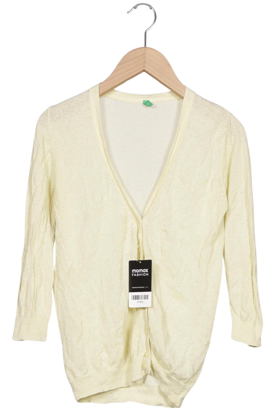 

United Colors OF Benetton Damen Strickjacke, cremeweiß, Gr. 34