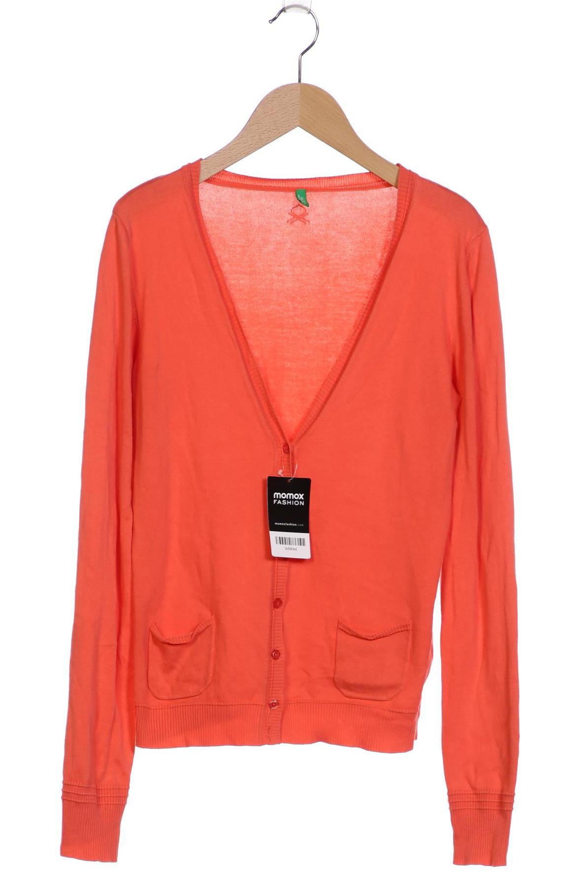 

United Colors OF Benetton Damen Strickjacke, orange, Gr. 42