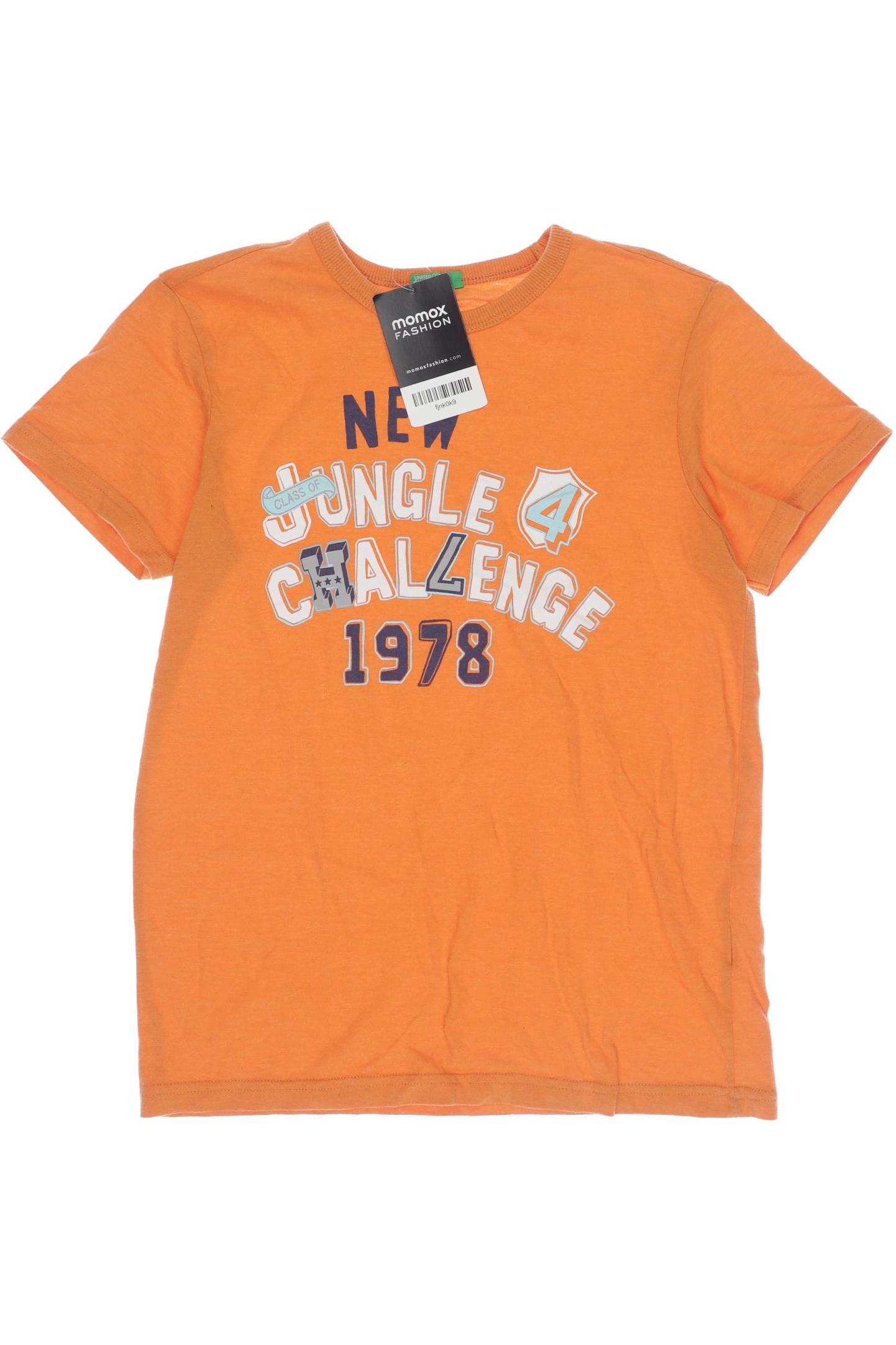 

United Colors OF Benetton Herren T-Shirt, orange, Gr. 158