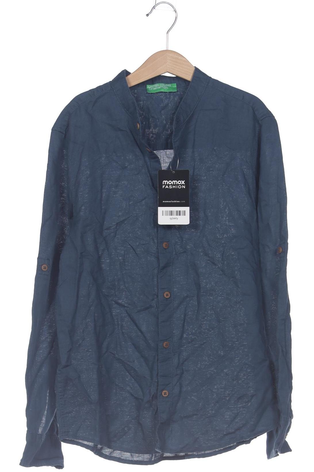 

United Colors OF Benetton Herren Hemd, blau, Gr. 170